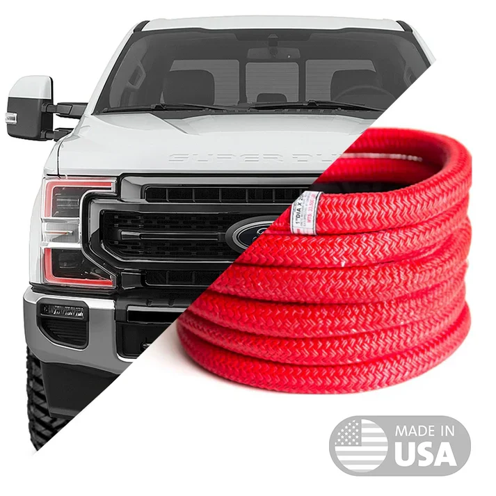 Yankum Ropes 1" Kinetic Recovery Rope "Rattler"
