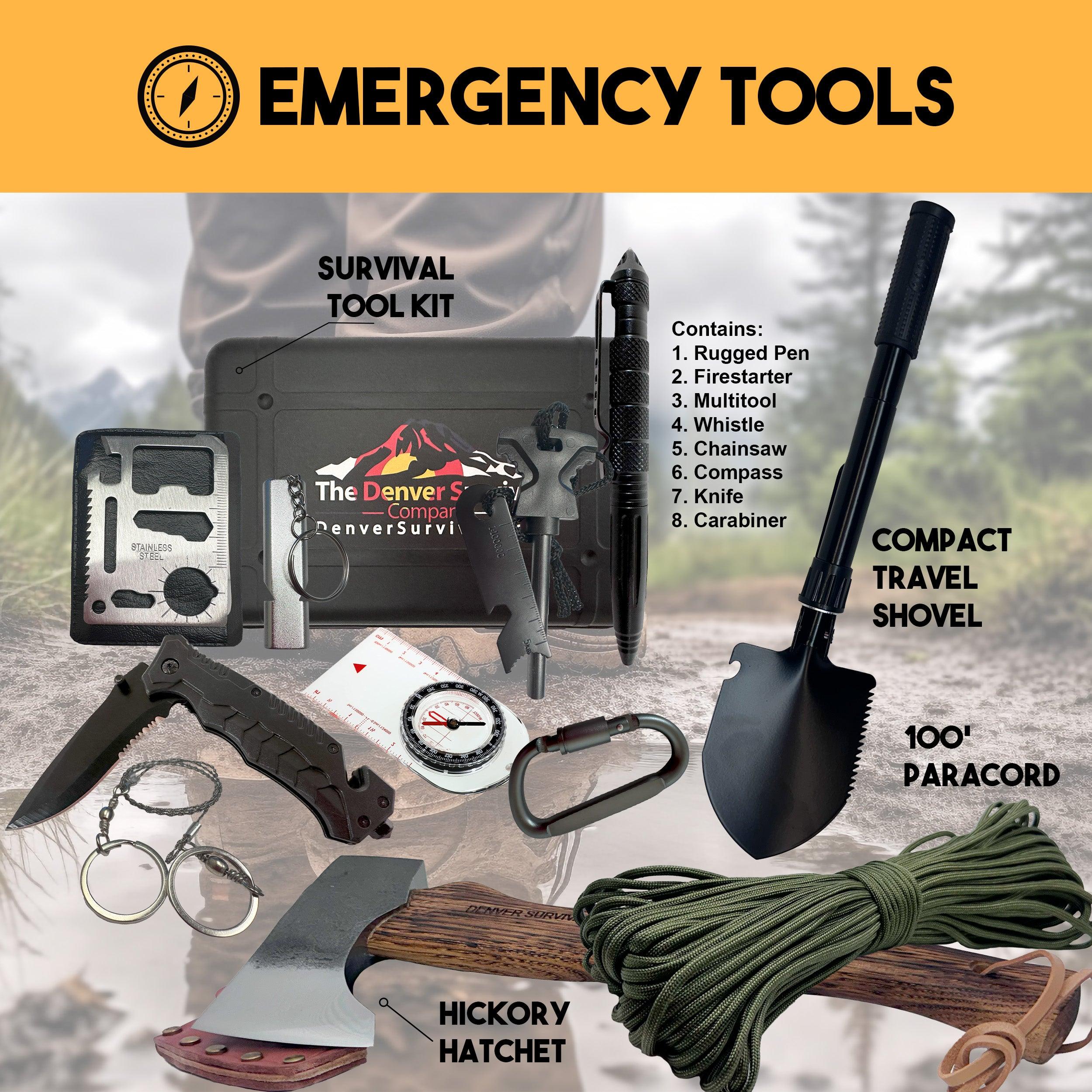 1 Person 72 Hour Survival Bags with Survival Backpack - Image 7