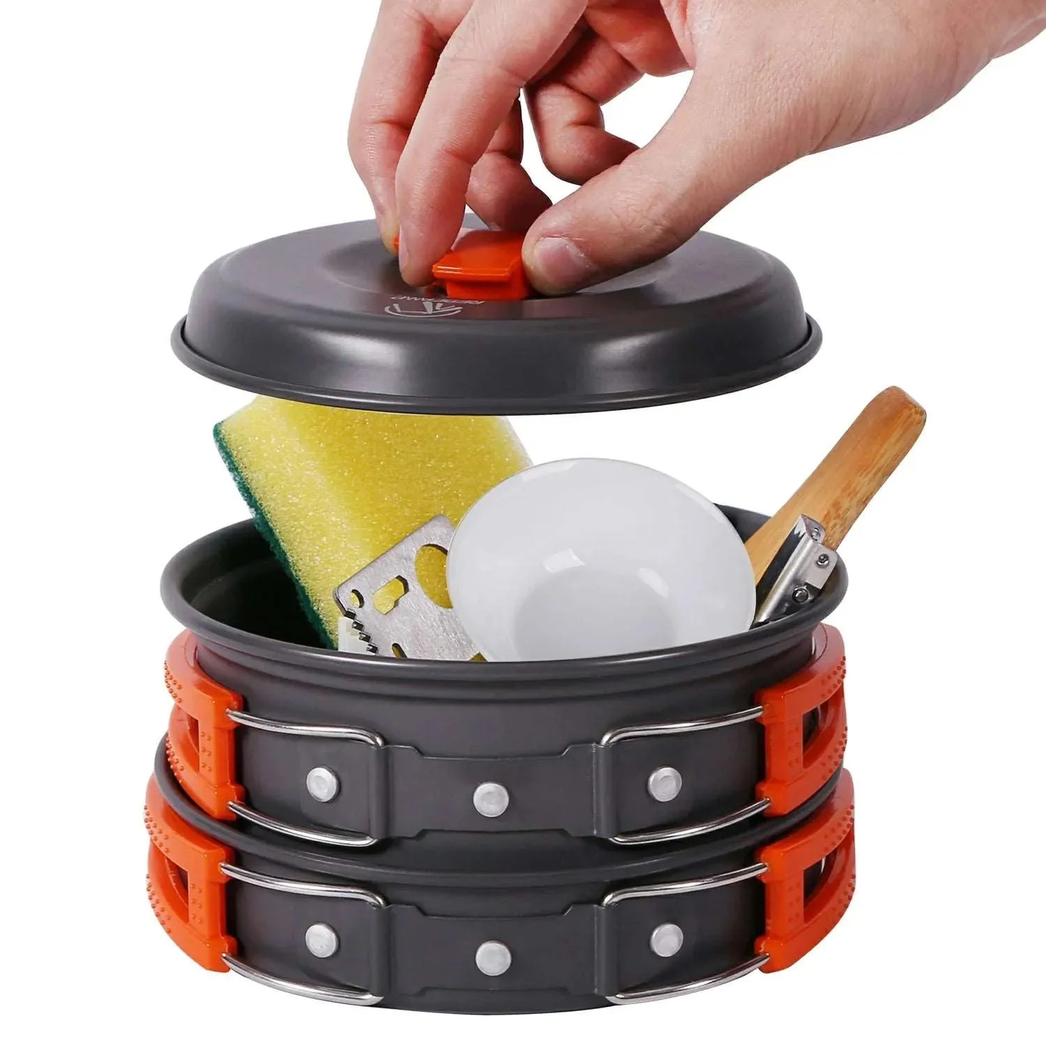11/12/22 PCS Camping Cookware Mess Kit - Image 7