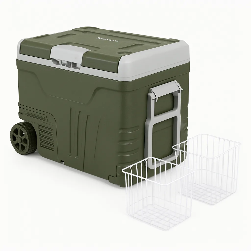 12 Volt Car Refrigerator Portable Car Fridge with Adjustable Range