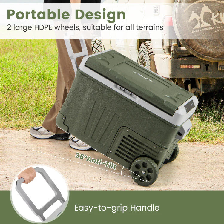 12 Volt Car Refrigerator Portable Car Fridge with Adjustable Range - Image 15