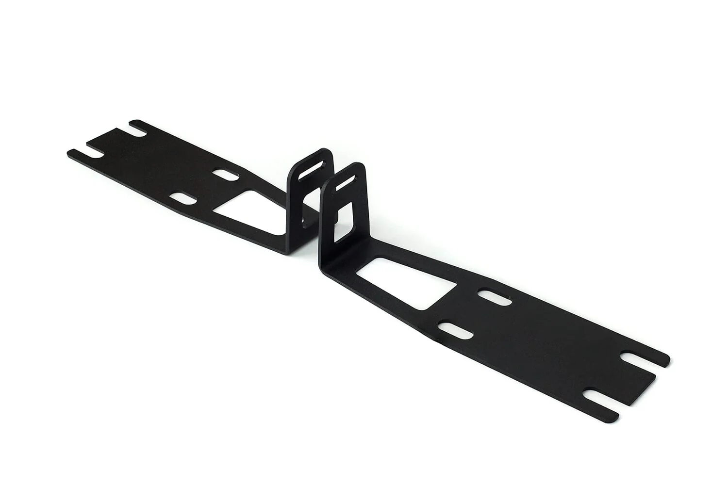 22" Bumper Hidden LED Light Bar Mounting Brackets For 2010-2018 Dodge 2500/3500