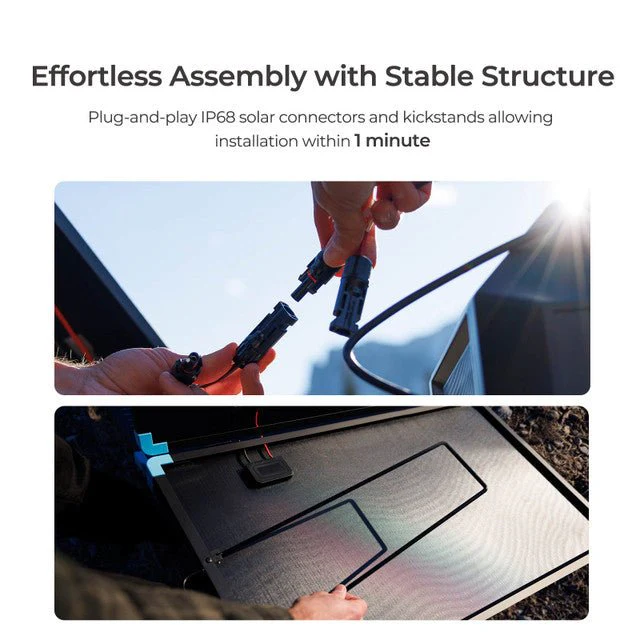 220W Lightweight Portable Solar Suitcase - Image 6