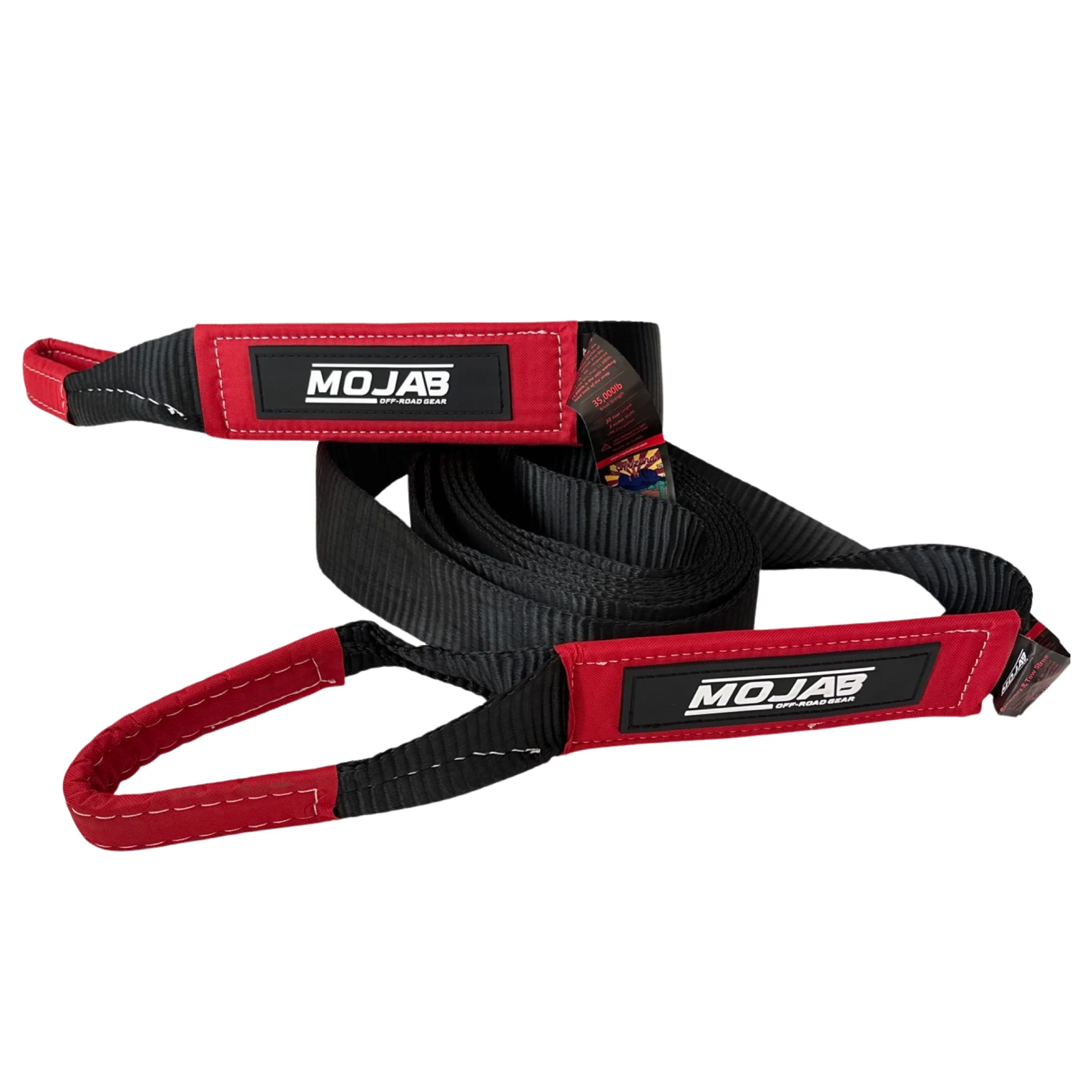 3'' x 20' Tow Strap / Winch Strap (Lifetime Warranty) - Image 5