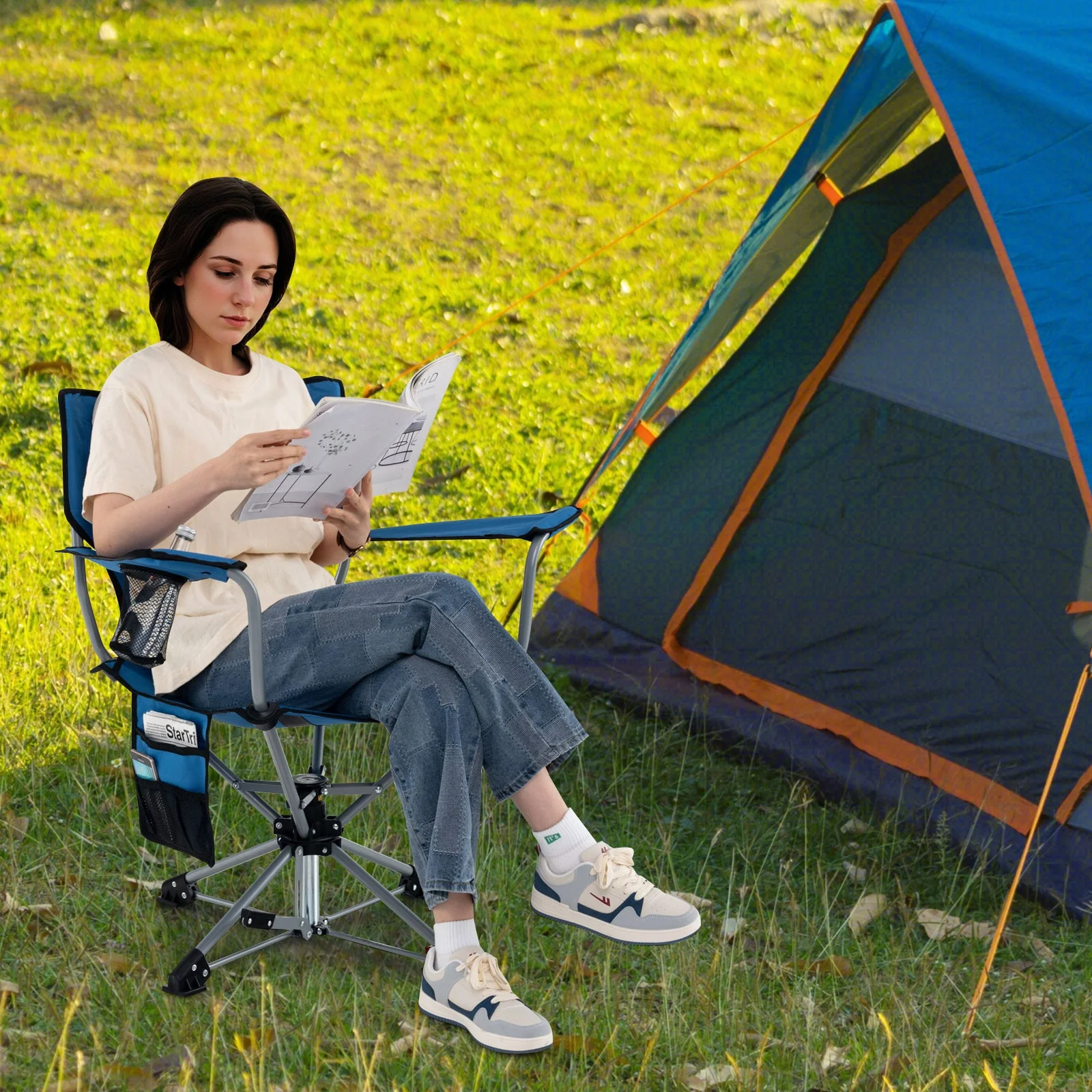 360° Swivel Hunting Chair Portable Foldable - Image 9