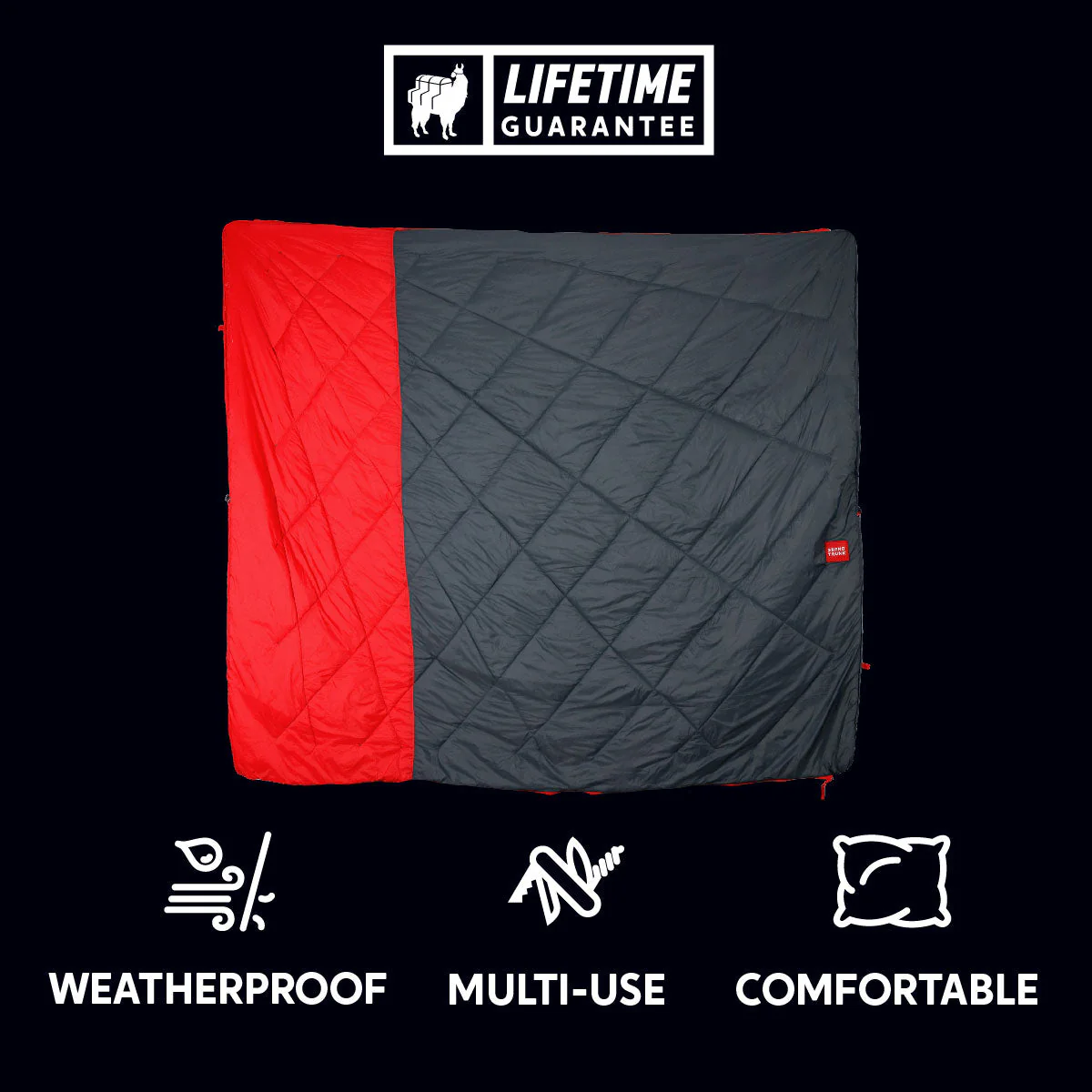 360° ThermaQuilt 3-in-1 Blanket, Sleeping Bag & Hammock Underquilt - Image 18
