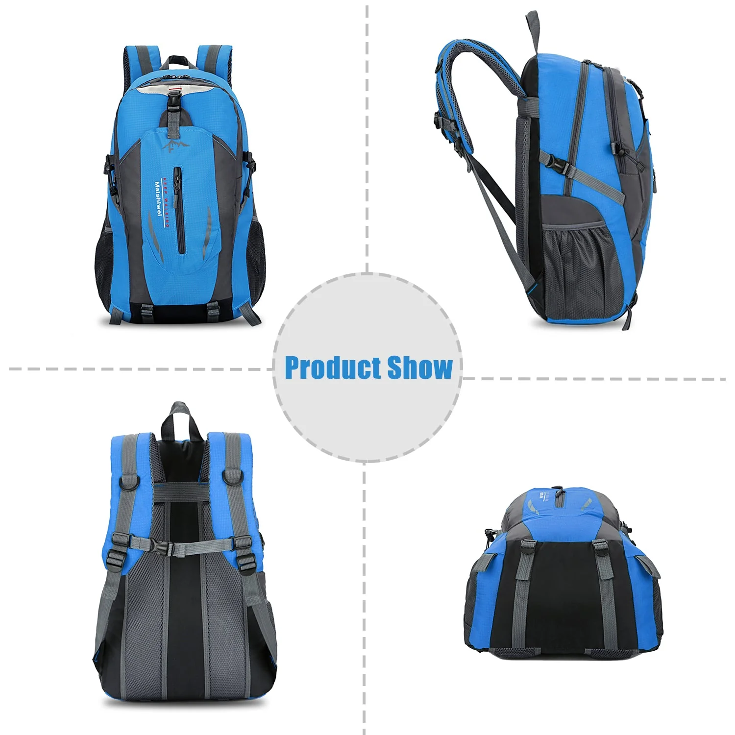 36L Outdoor Backpack Waterproof Daypack Travel Knapsack - Image 15