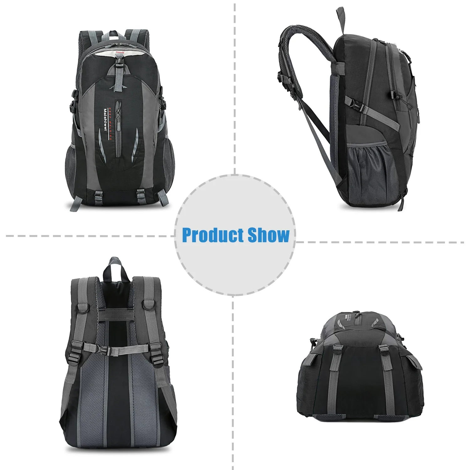 36L Outdoor Backpack Waterproof Daypack Travel Knapsack - Image 7