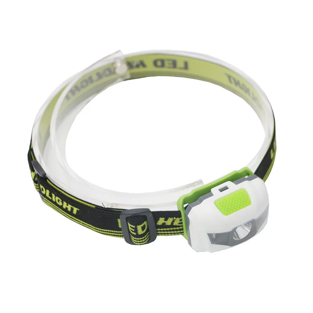 4 Modes Headlamp Waterproof LED Headlight Flashlight White + Red Torch Use 3 x AAA - Image 2