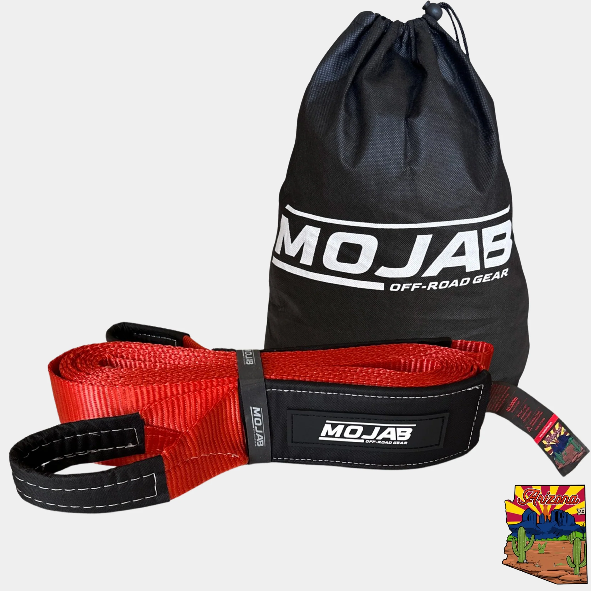 4'' x 30' Tow Strap / Winch Strap (Lifetime Warranty)