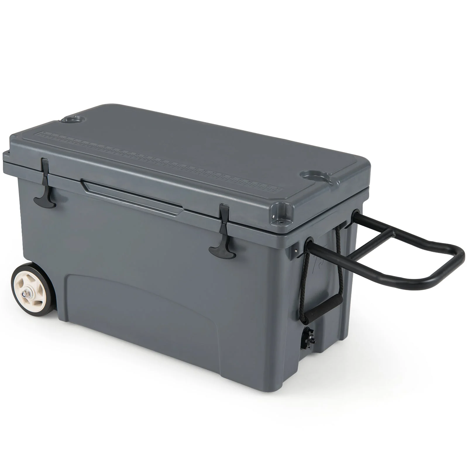 75 Quart Portable Hard Cooler with 6-Day Ice Retention and Wheels - Image 2