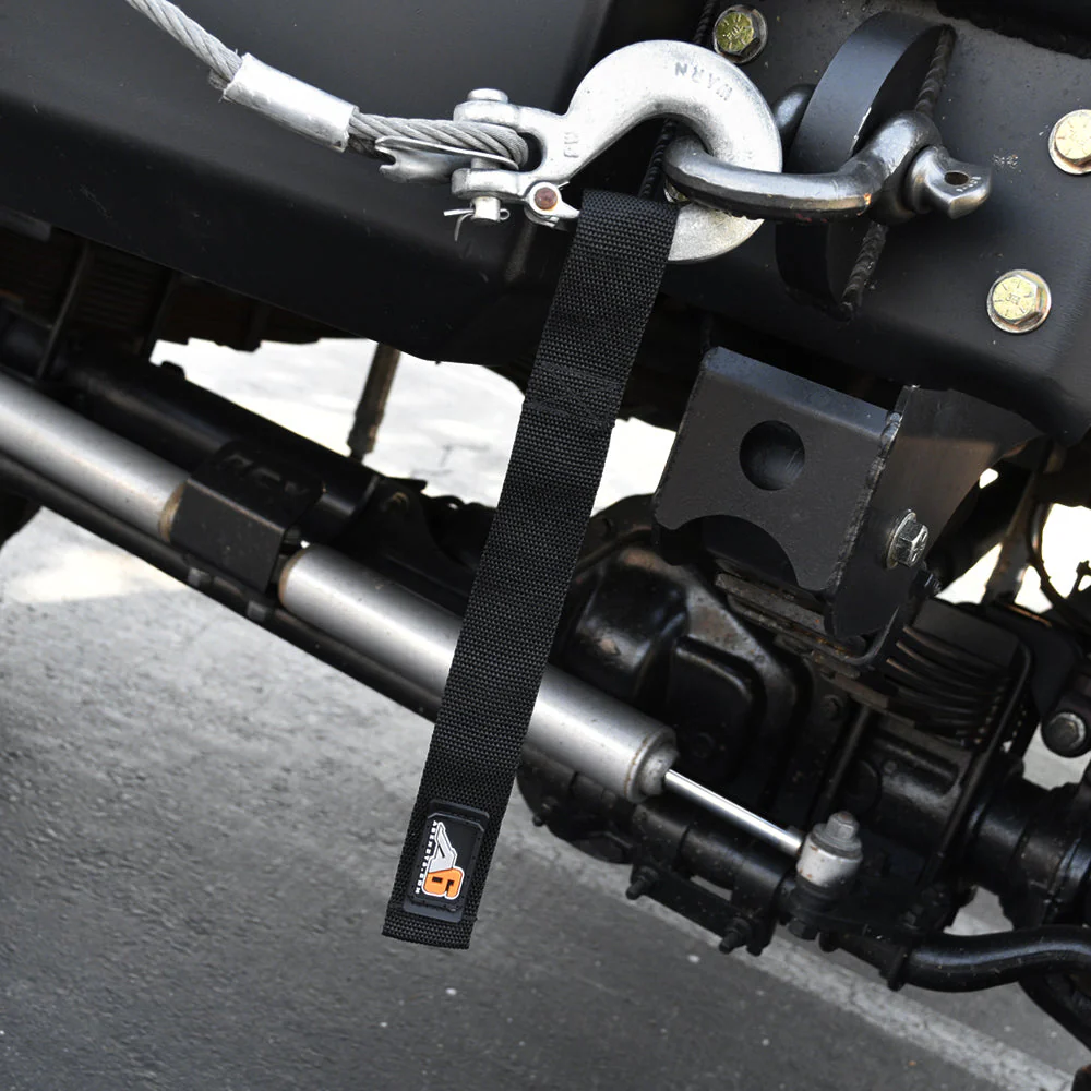 A6™ WINCH HOOK Pull Strap - 1.5 inch wide - Image 2