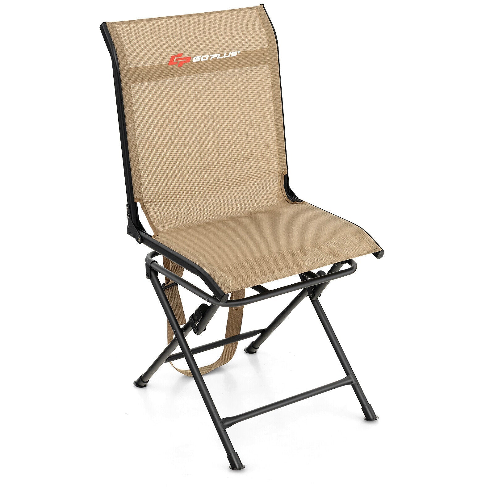 All weather Outdoor Foldable 360 Degree Swivel Chair with Iron Frame - Image 11