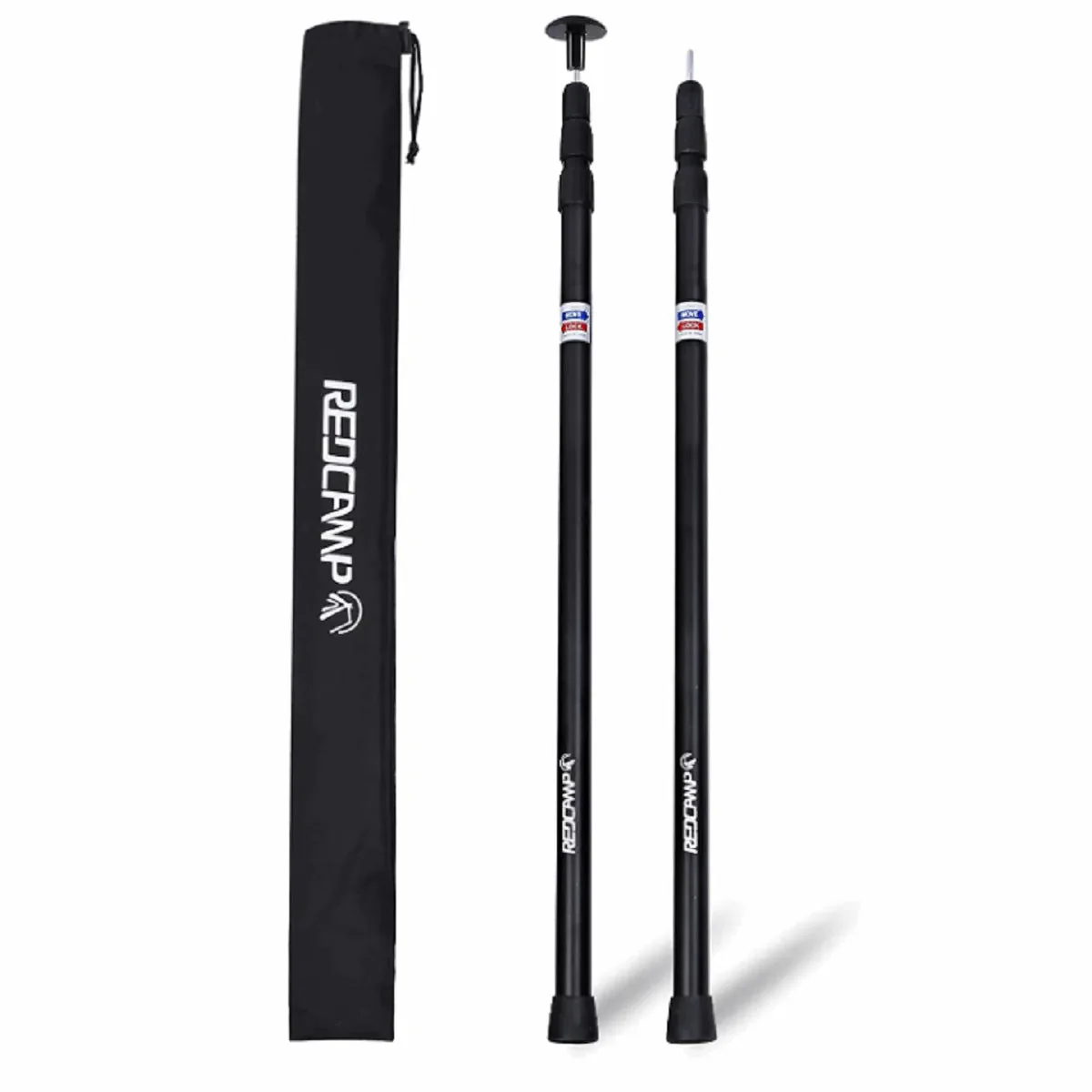 Aluminum Adjustable Telescoping Tarp Poles - Image 10