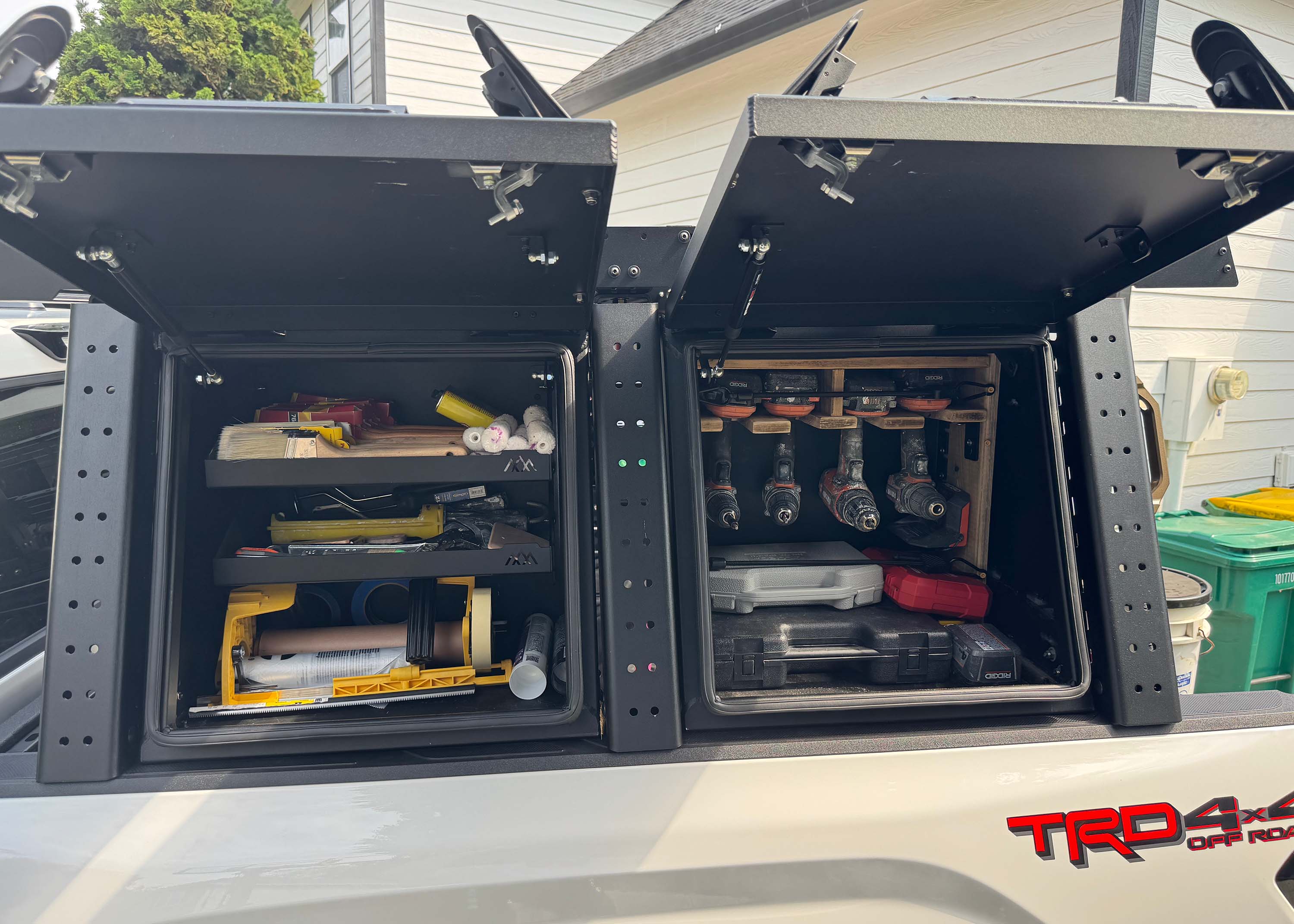 Aluminum Bed Rack Storage Box - Toyota Tundra - Image 2