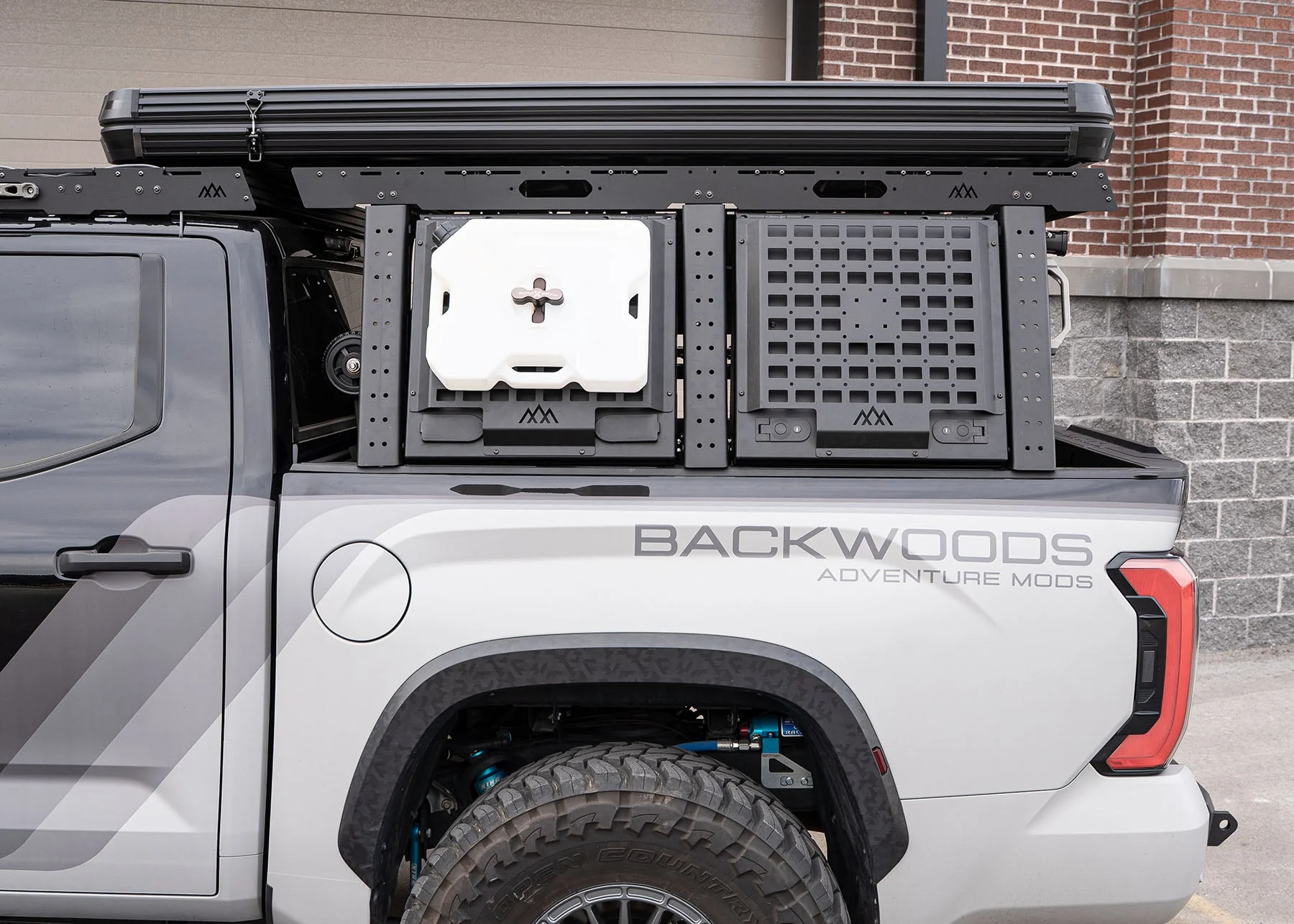 Aluminum Bed Rack Storage Box - Toyota Tundra - Image 4