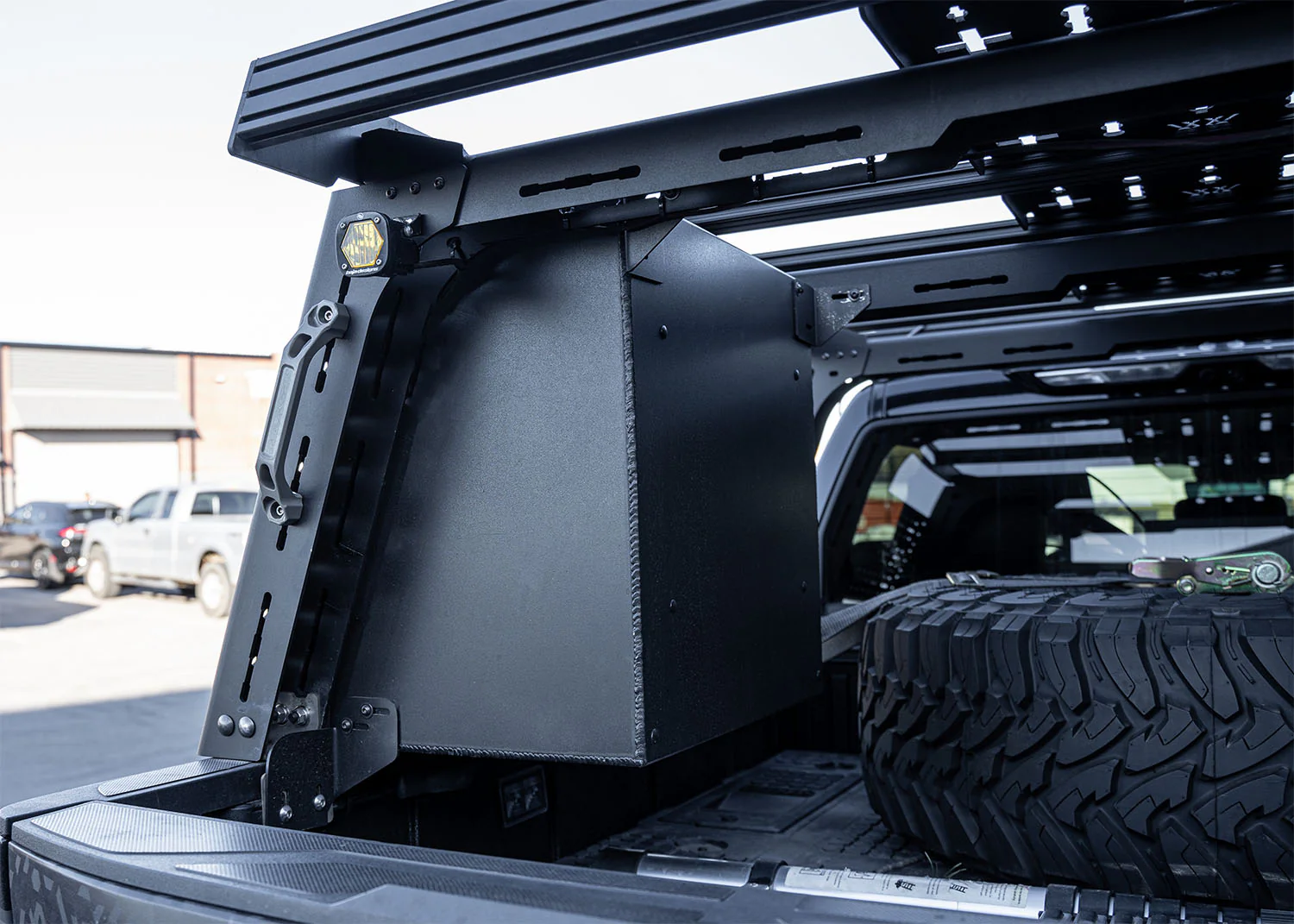 Aluminum Bed Rack Storage Box - Toyota Tundra - Image 7