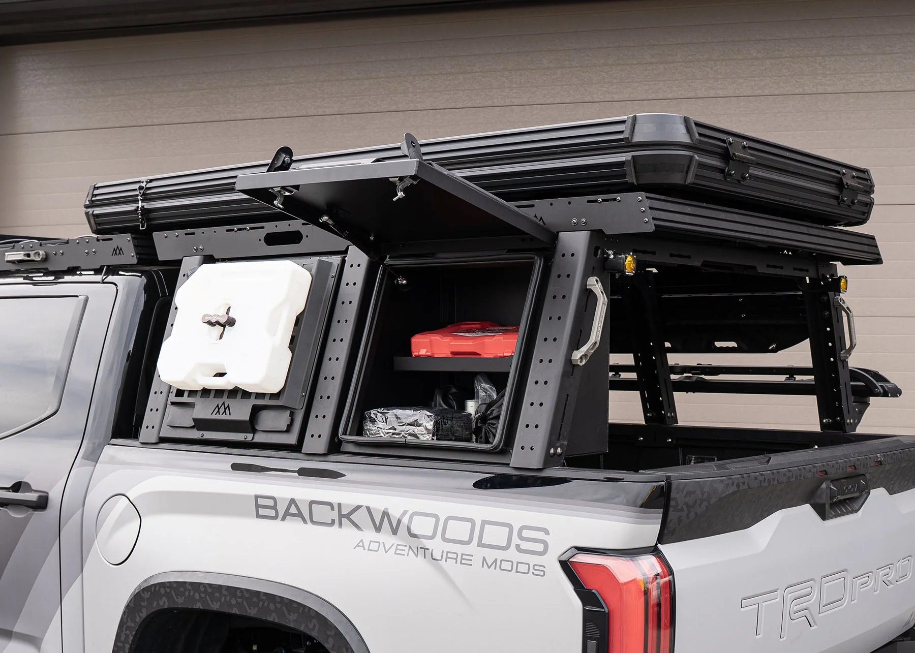 Aluminum Bed Rack Storage Box - Toyota Tundra - Image 9