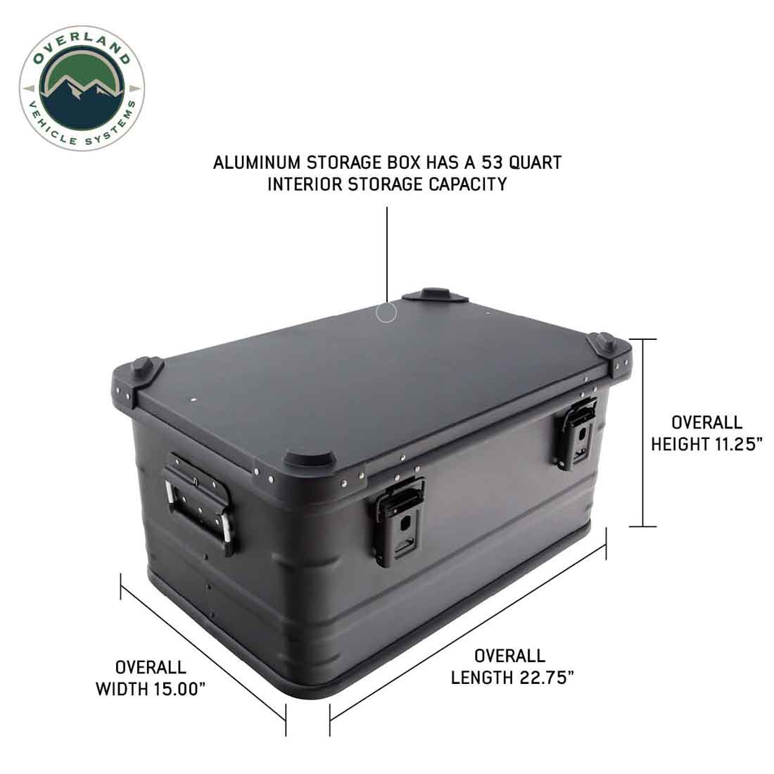 Aluminum Box Storage 53 QT - Image 2