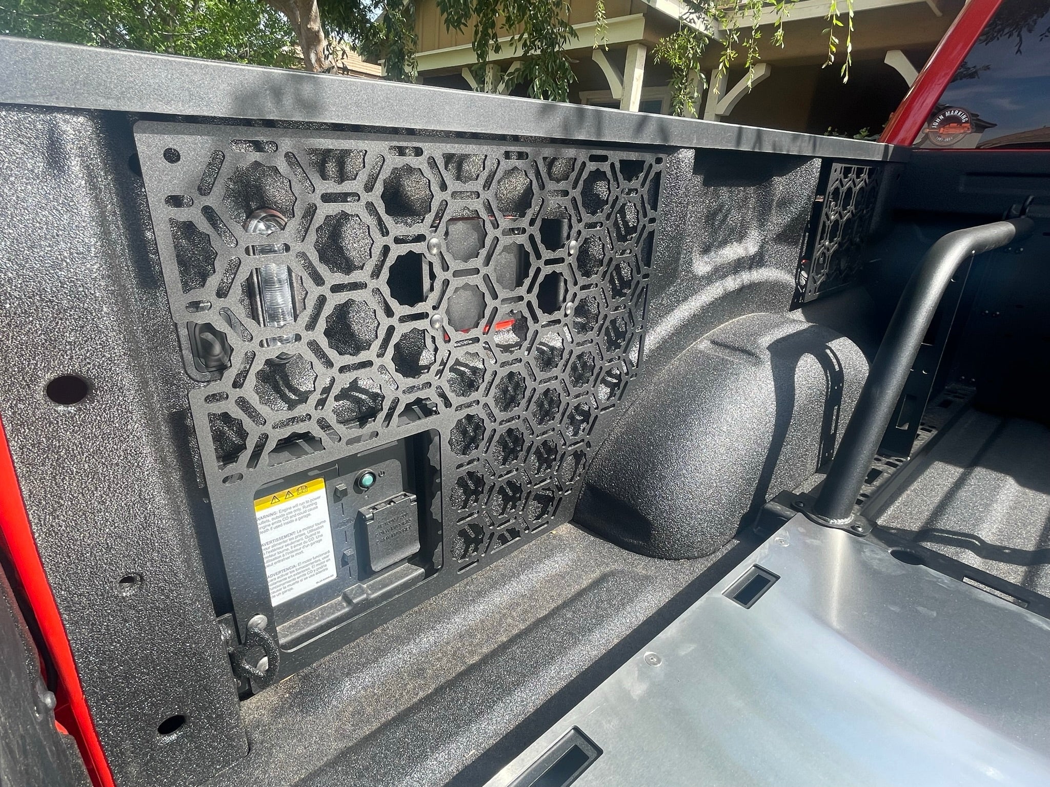 Bed Organizer Panel kit - 2021 up Ford Raptor and F150