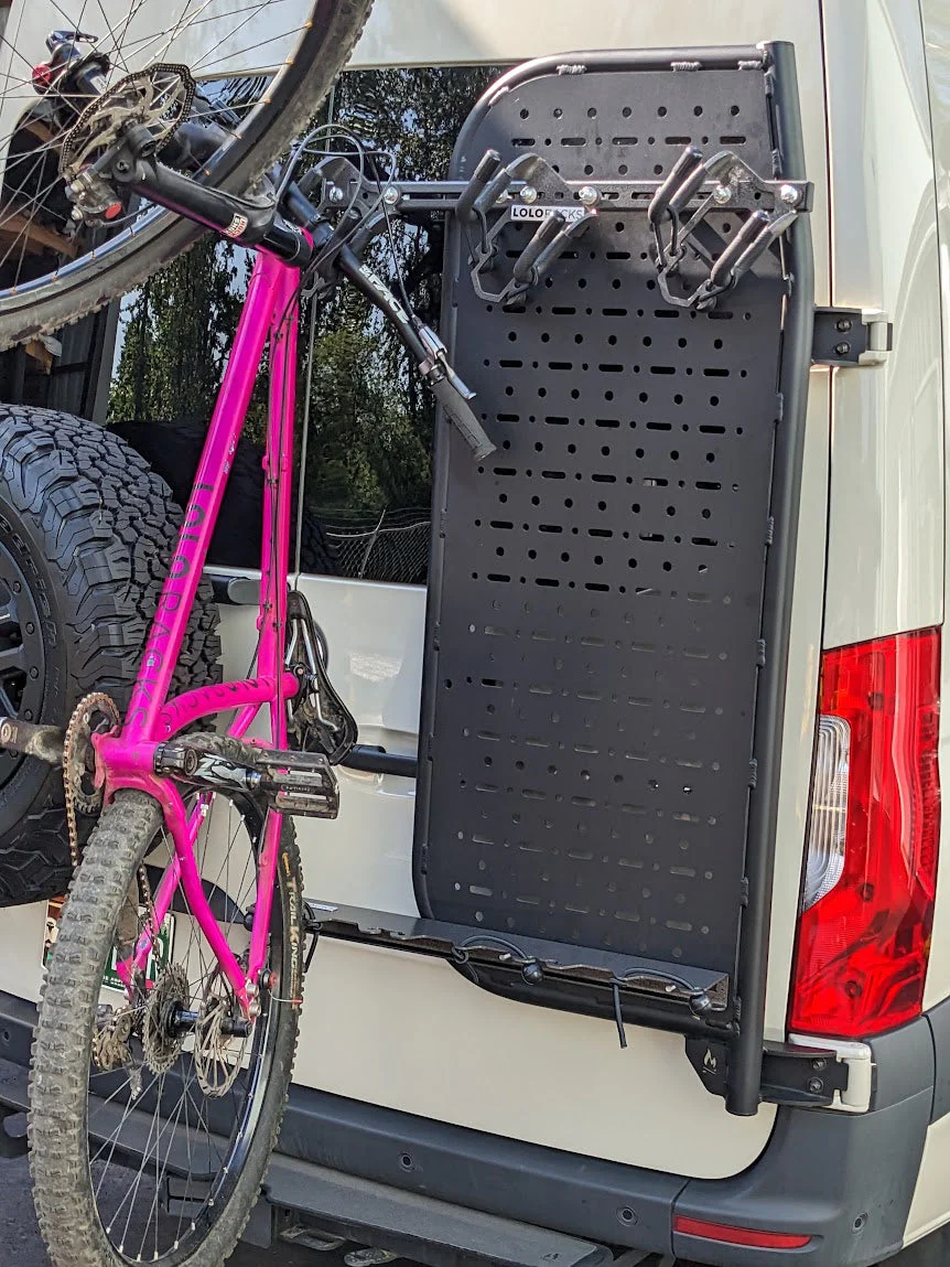 Bike Rack Kit for Van Cargo Molle Panel Lolo Racks Rad Lad - Image 3