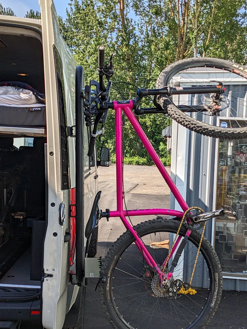 Bike Rack Kit for Van Cargo Molle Panel Lolo Racks Rad Lad - Image 4