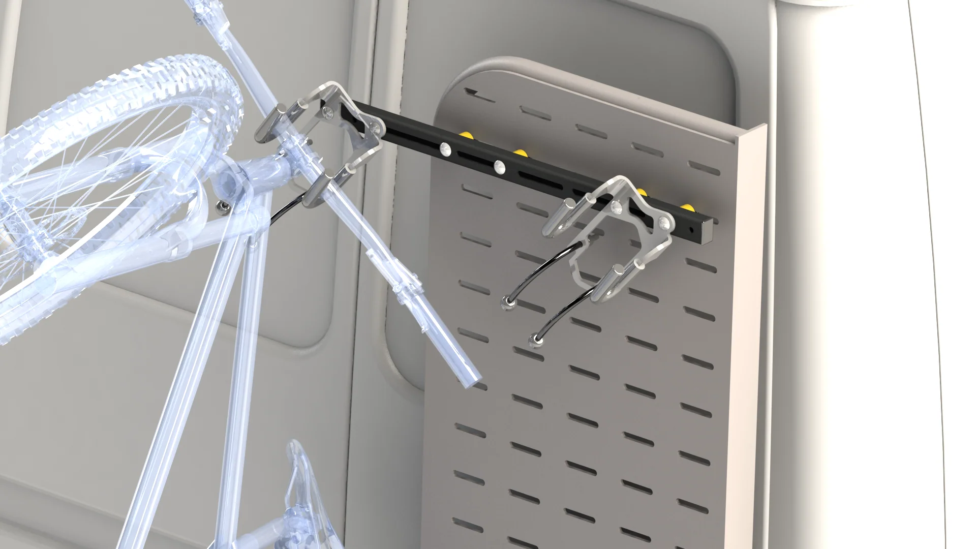 Bike Rack Kit for Van Cargo Molle Panel Lolo Racks Rad Lad - Image 7