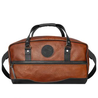 Bison Leather Weekender Duffel - Image 7
