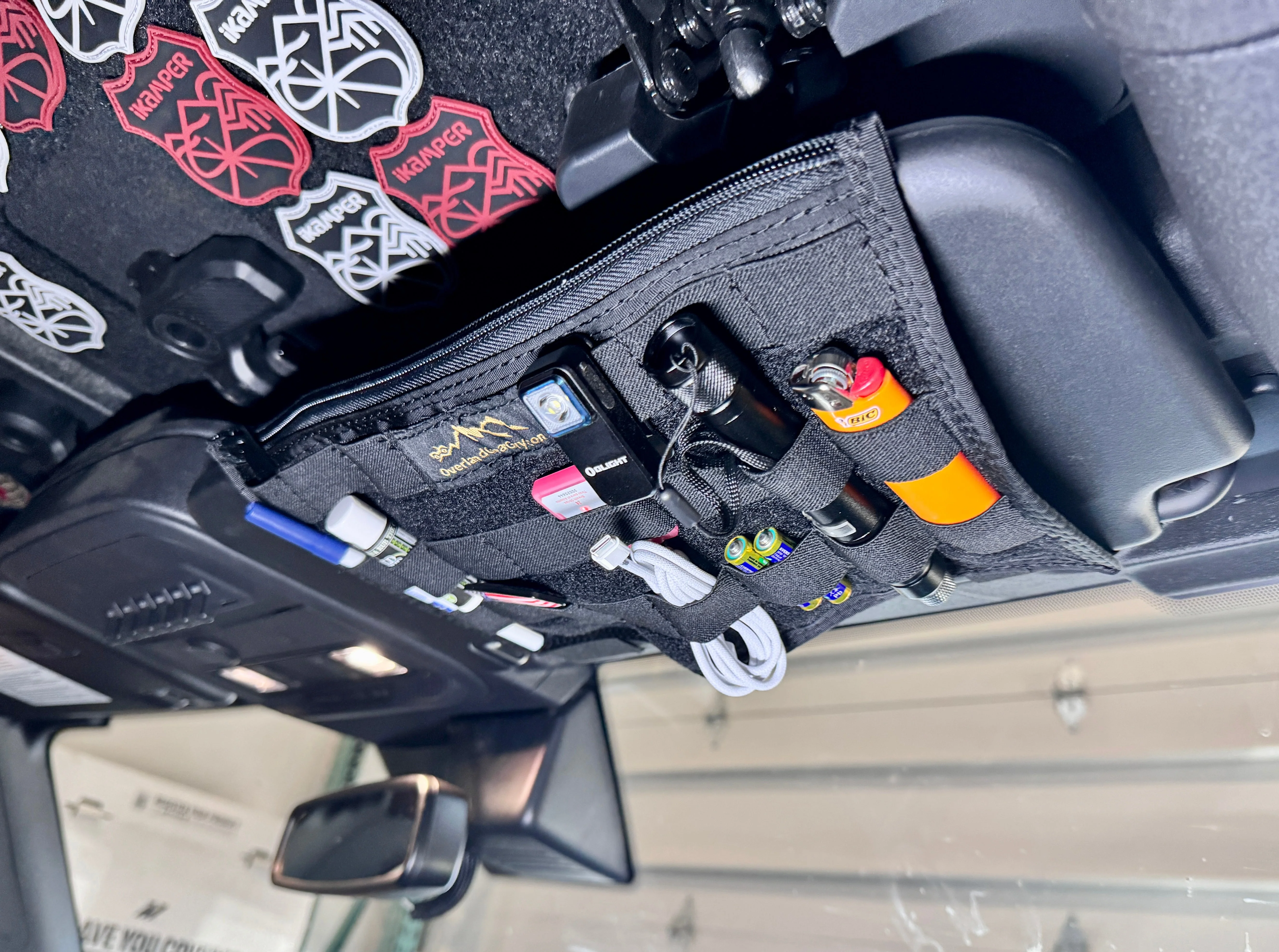 Bronco MOLLE Visor Organizer - Ford Bronco Visor - Image 2