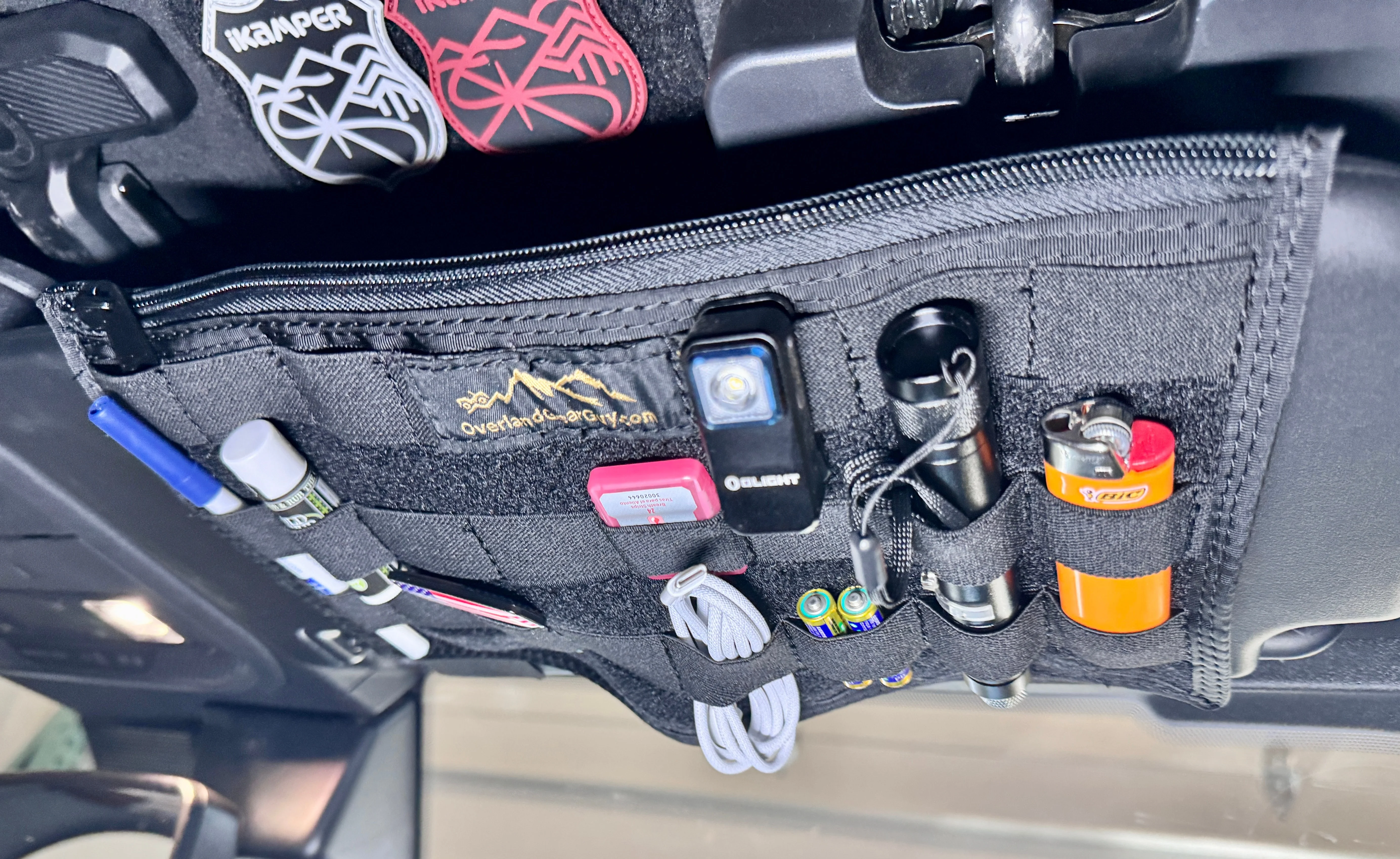 Bronco MOLLE Visor Organizer - Ford Bronco Visor - Image 6