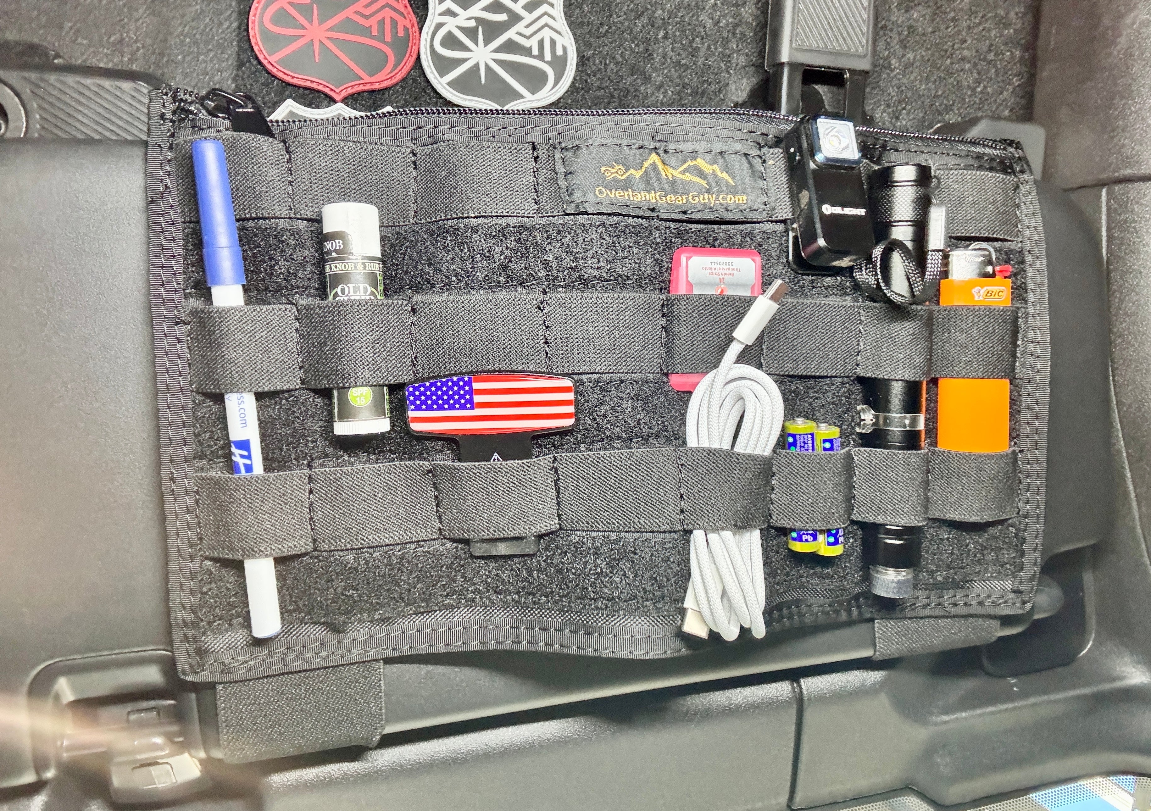 Bronco MOLLE Visor Organizer - Ford Bronco Visor - Image 8