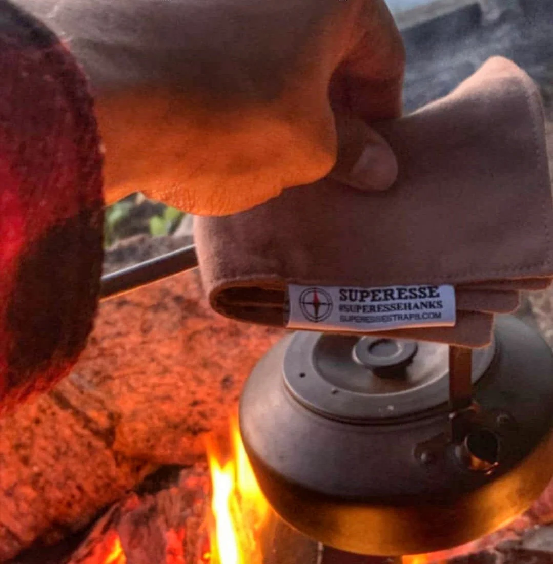 Camp Rag - Burn Proof Work Cloth built from Durable Kevlar Fabric w/ Lanyard Grommet. - Image 2