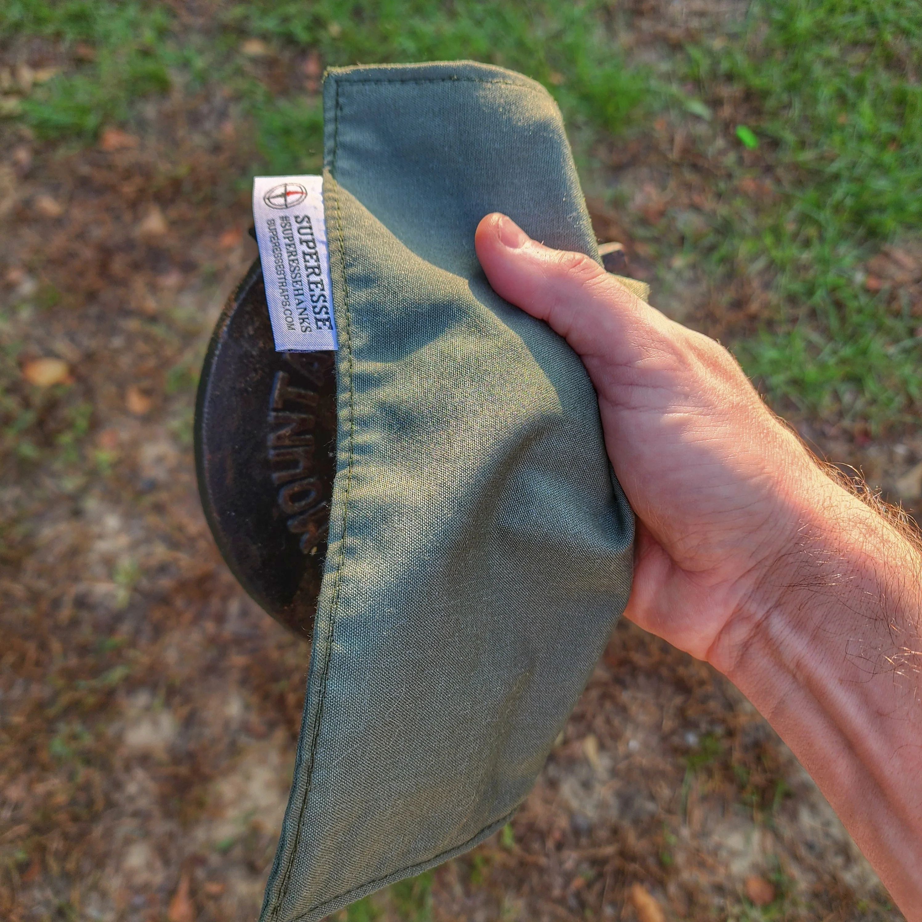 Camp Rag - Burn Proof Work Cloth built from Durable Kevlar Fabric w/ Lanyard Grommet. - Image 48