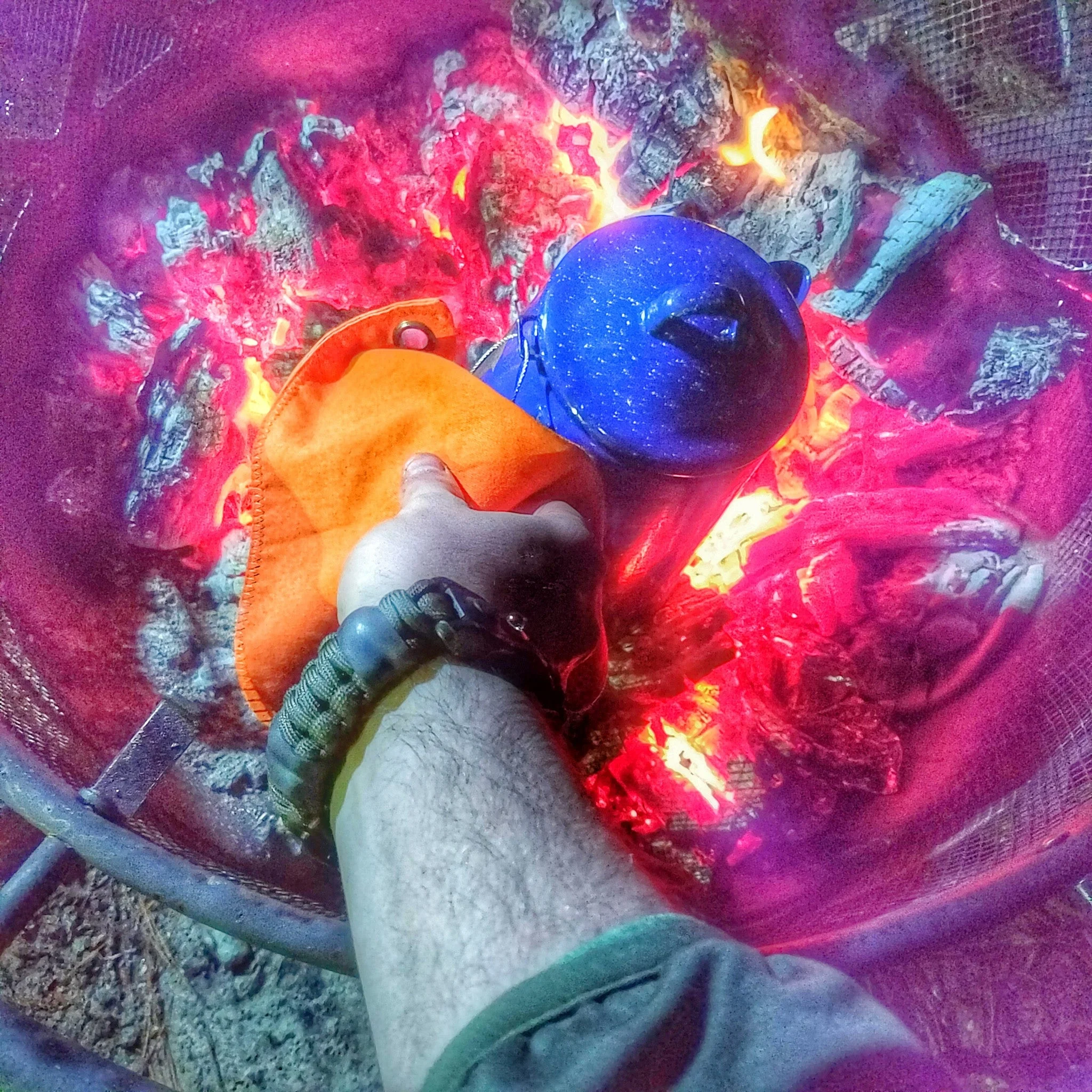 Camp Rag - Burn Proof Work Cloth built from Durable Kevlar Fabric w/ Lanyard Grommet. - Image 6