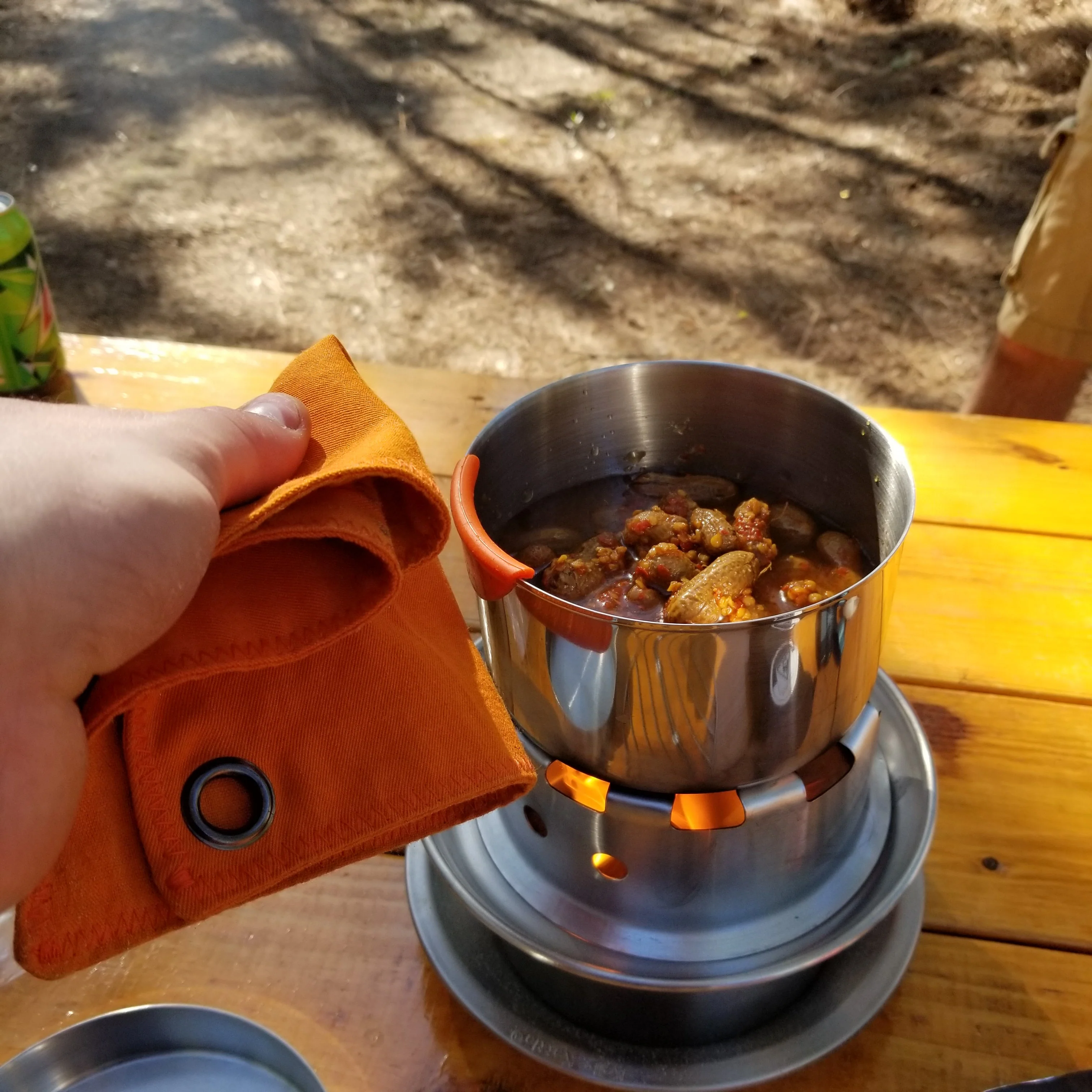 Camp Rag - Burn Proof Work Cloth built from Durable Kevlar Fabric w/ Lanyard Grommet. - Image 9