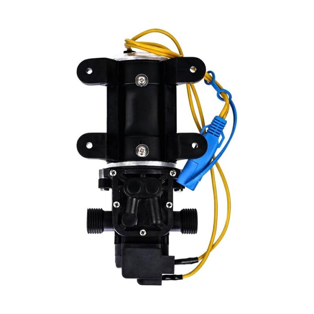 Camplux 12V Water Pump 65PSI DC 1.6GPM 6LPM Diaphragm - Image 2