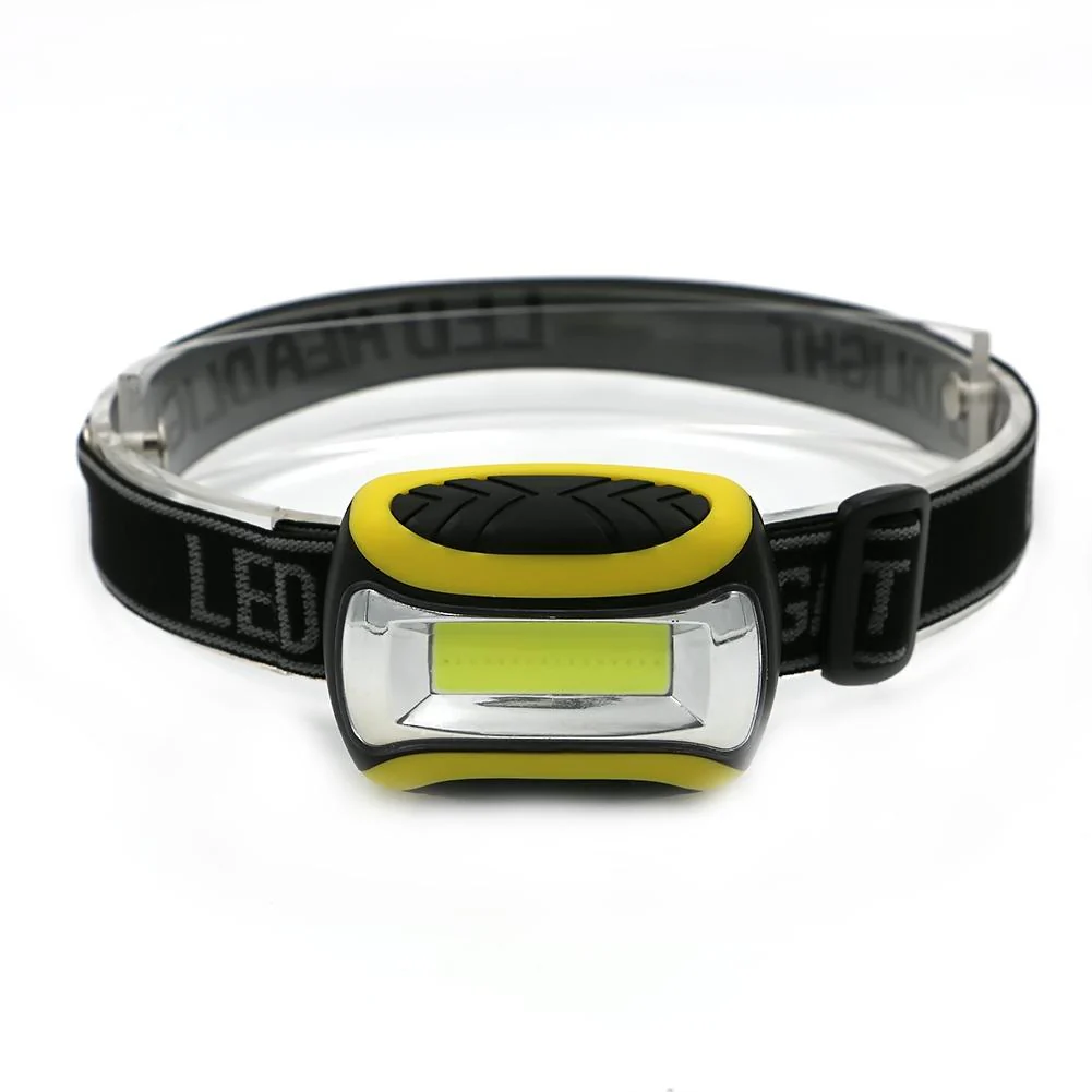 COB LED Headlamp  Frontal 4 Mode Energy Saving Flashlight Linterna For Outdoor Sports  Use AAA