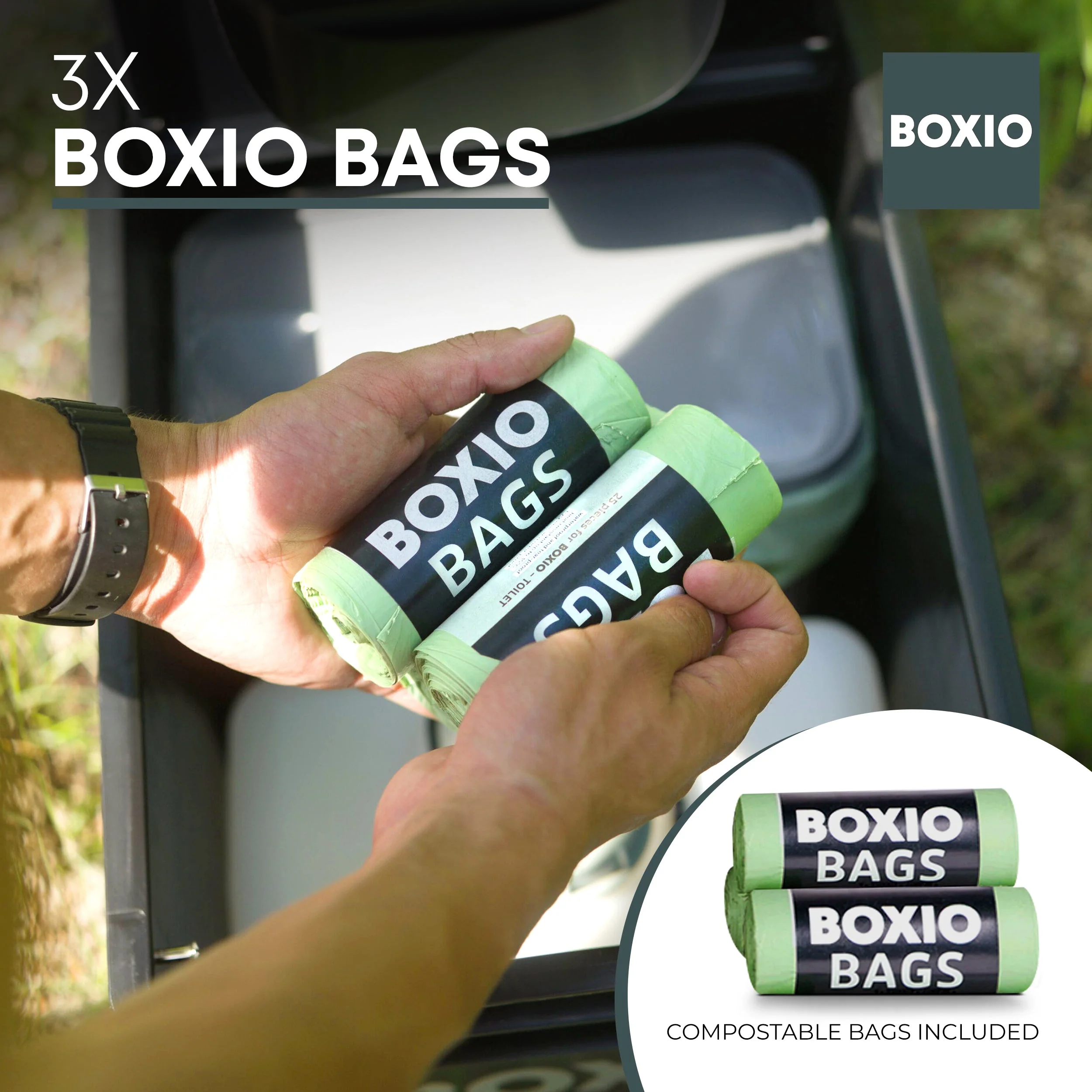 Composting Toilet Starter Kit | BOXIO - TOILET MAX+ - Image 3