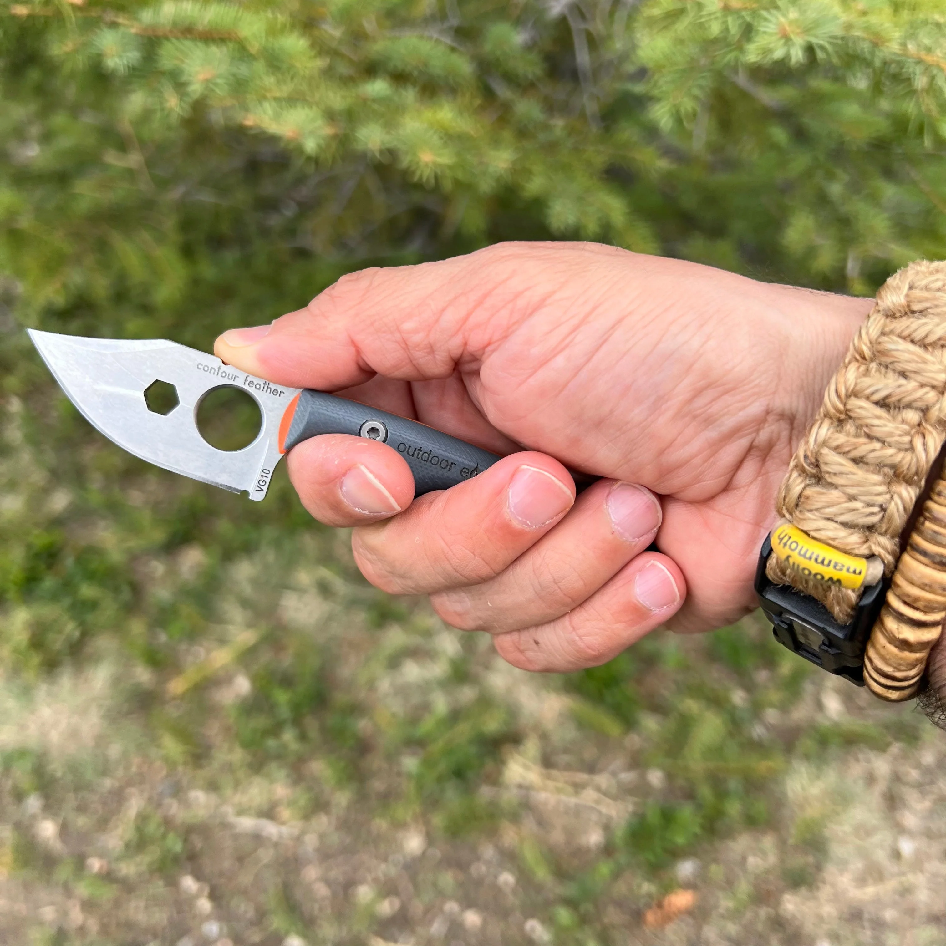 Contour Feather Adventure Survival Knife - Image 6
