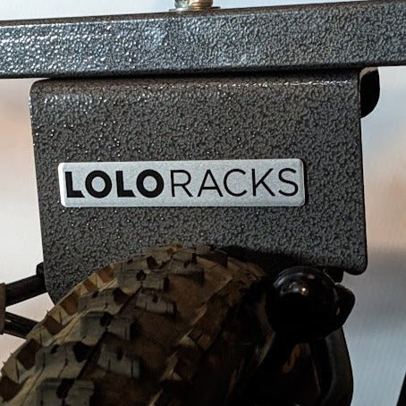 DIY Bike Rack Single Rear Tire Mount - Image 4