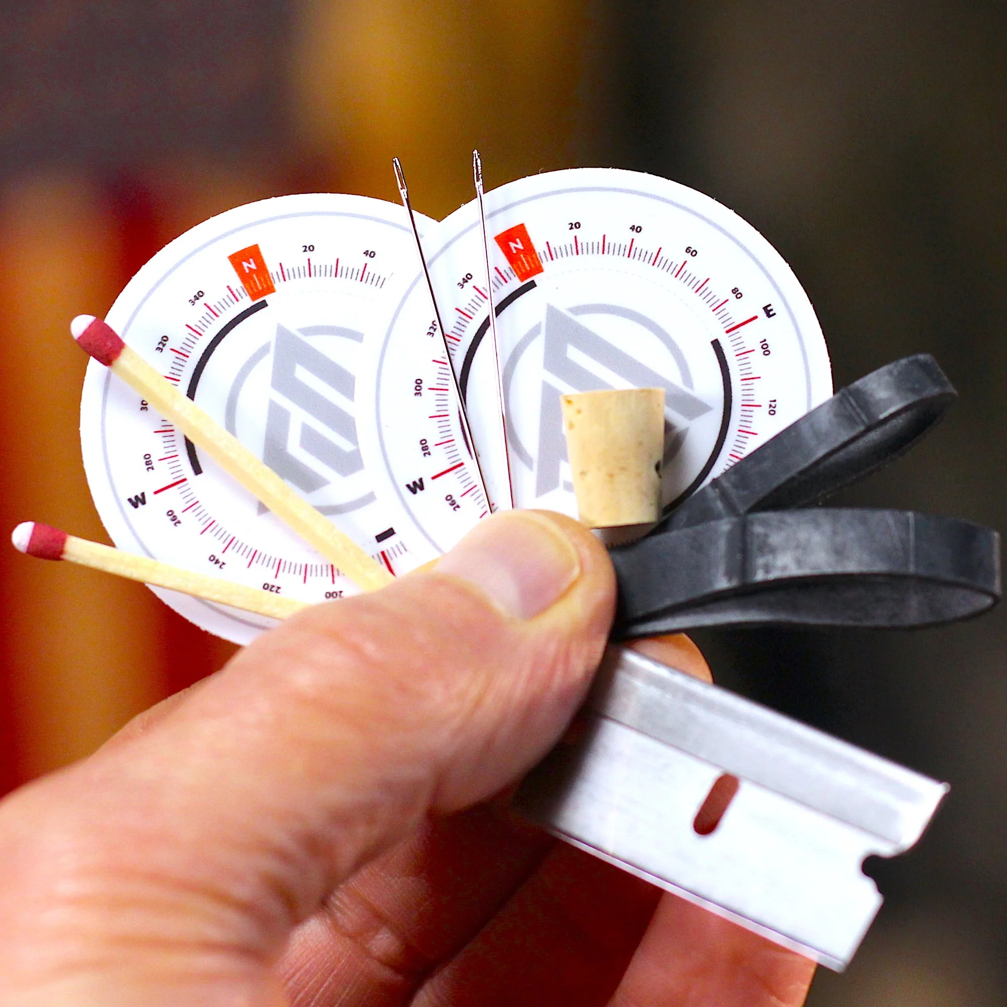 DIY - Water Bottle - Tiny Survival Compass Kit - Image 2