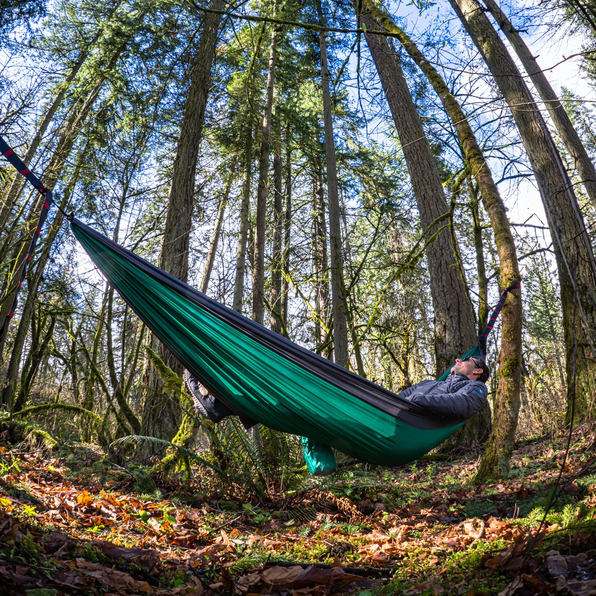 Double Deluxe Hammock w/Straps - Image 9
