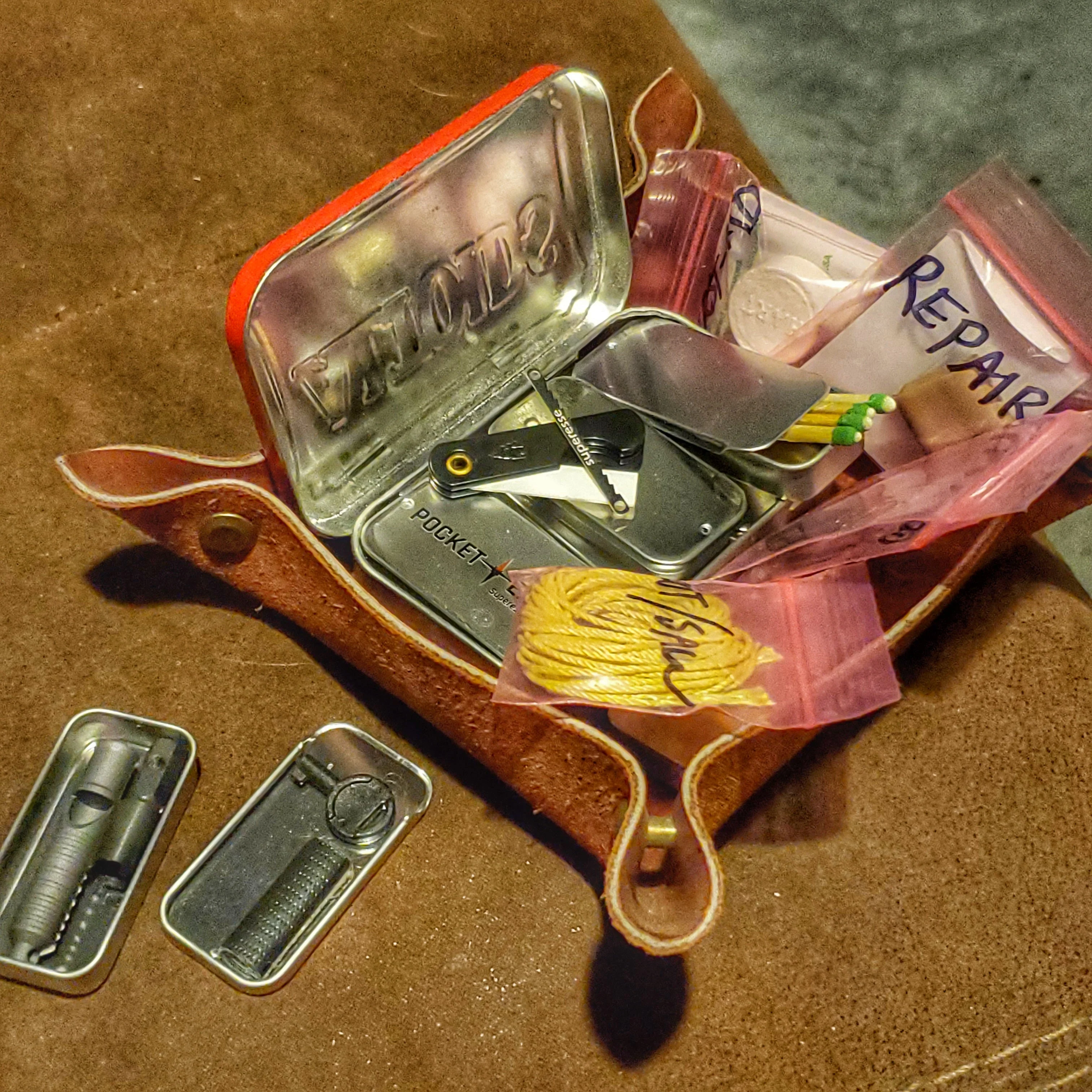 EDC Pocket Tin - Compartmentalized Survival Kits - Image 33