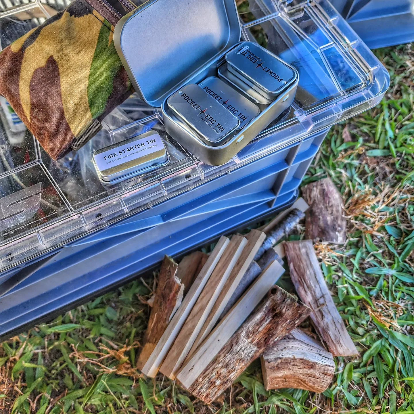 EDC Pocket Tin - Compartmentalized Survival Kits - Image 64