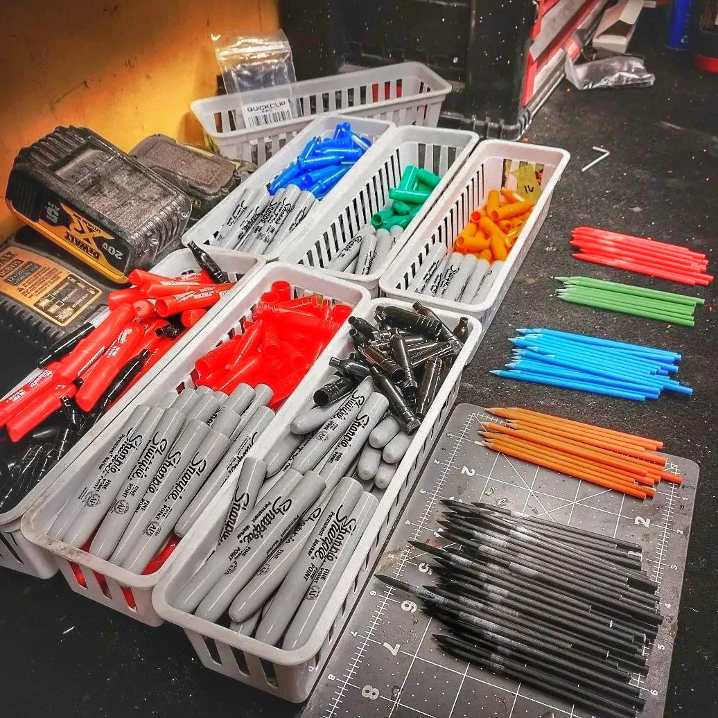 EDC Puncture Markers - Self Defense Marker and/or Grayman Sharpie - Image 27