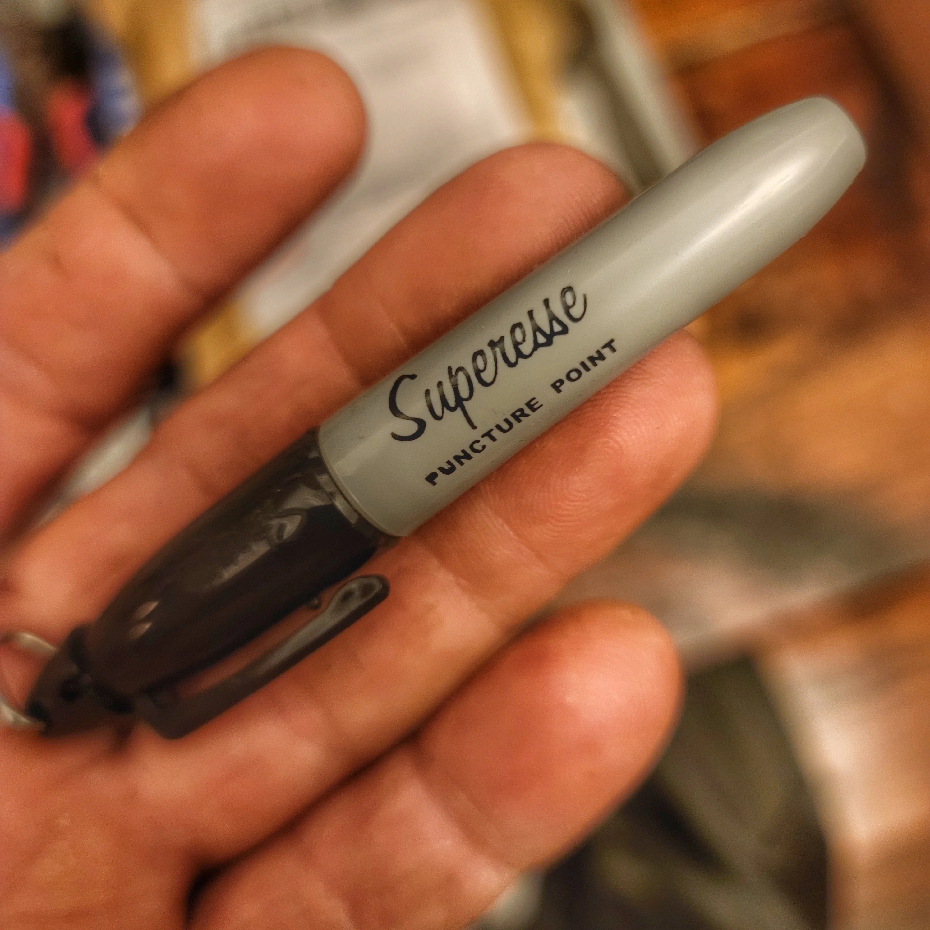 EDC Puncture Markers - Self Defense Marker and/or Grayman Sharpie - Image 49