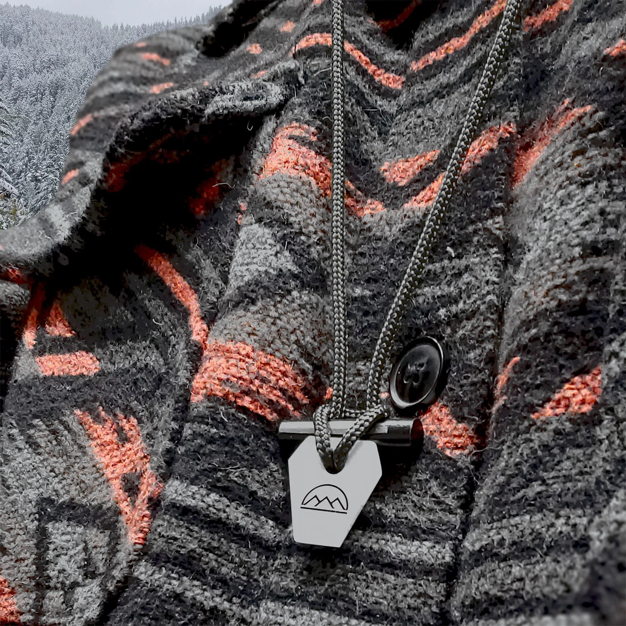 Emergency Fire Starter Necklace - Ultra Lightweight Mini Ferro Rod with Ceramic Striker & Neck Lanyard - Image 3