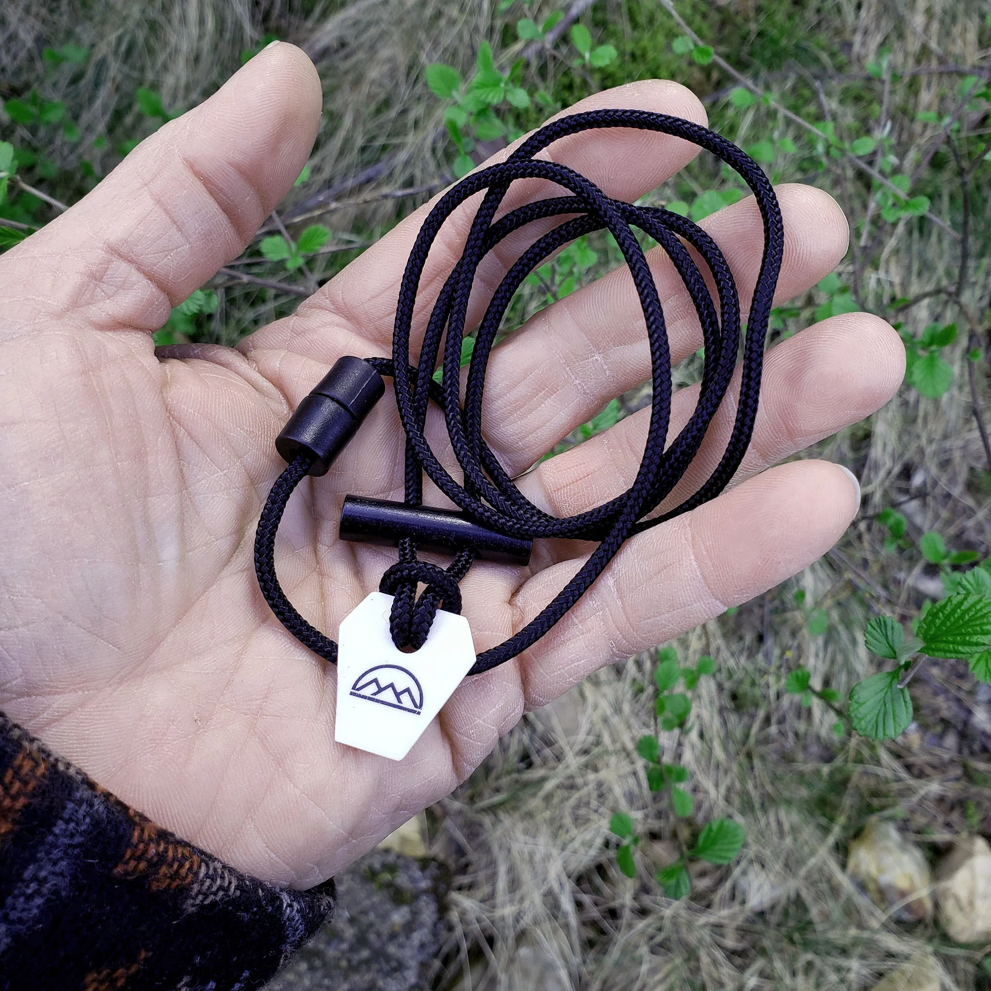 Emergency Fire Starter Necklace - Ultra Lightweight Mini Ferro Rod with Ceramic Striker & Neck Lanyard - Image 5
