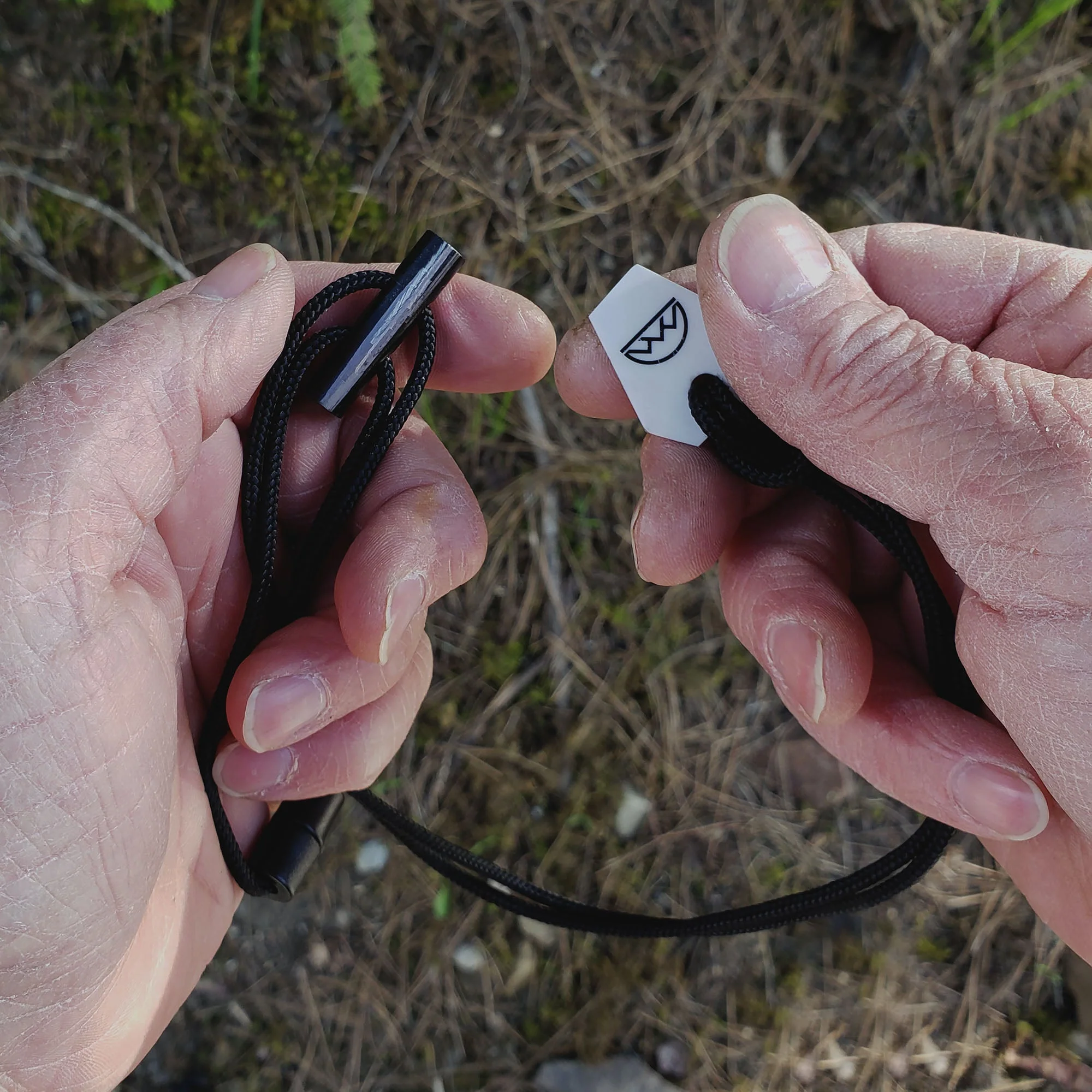 Emergency Fire Starter Necklace - Ultra Lightweight Mini Ferro Rod with Ceramic Striker & Neck Lanyard - Image 6