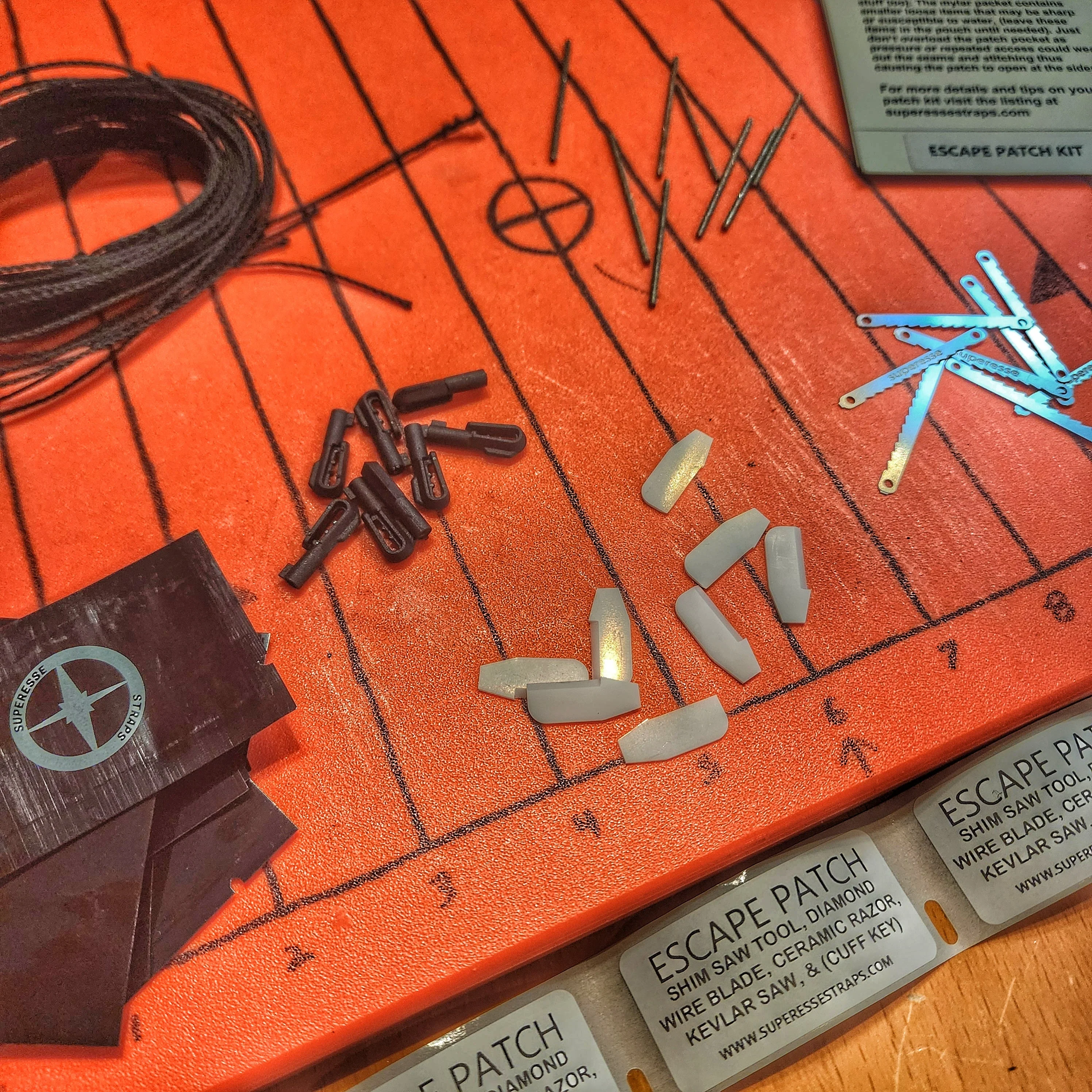 Escape Patch Kit - micro restraint defeat implements and detention evasion gear - Image 13